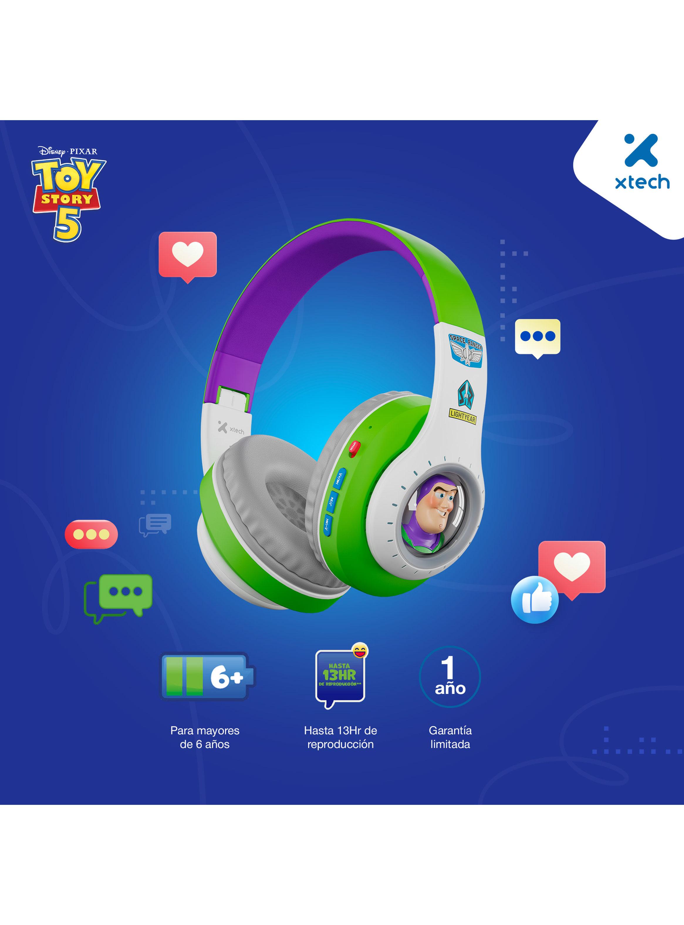 Audífonos Bluetooth On-ear Xtrem Toy Story Buzz-3