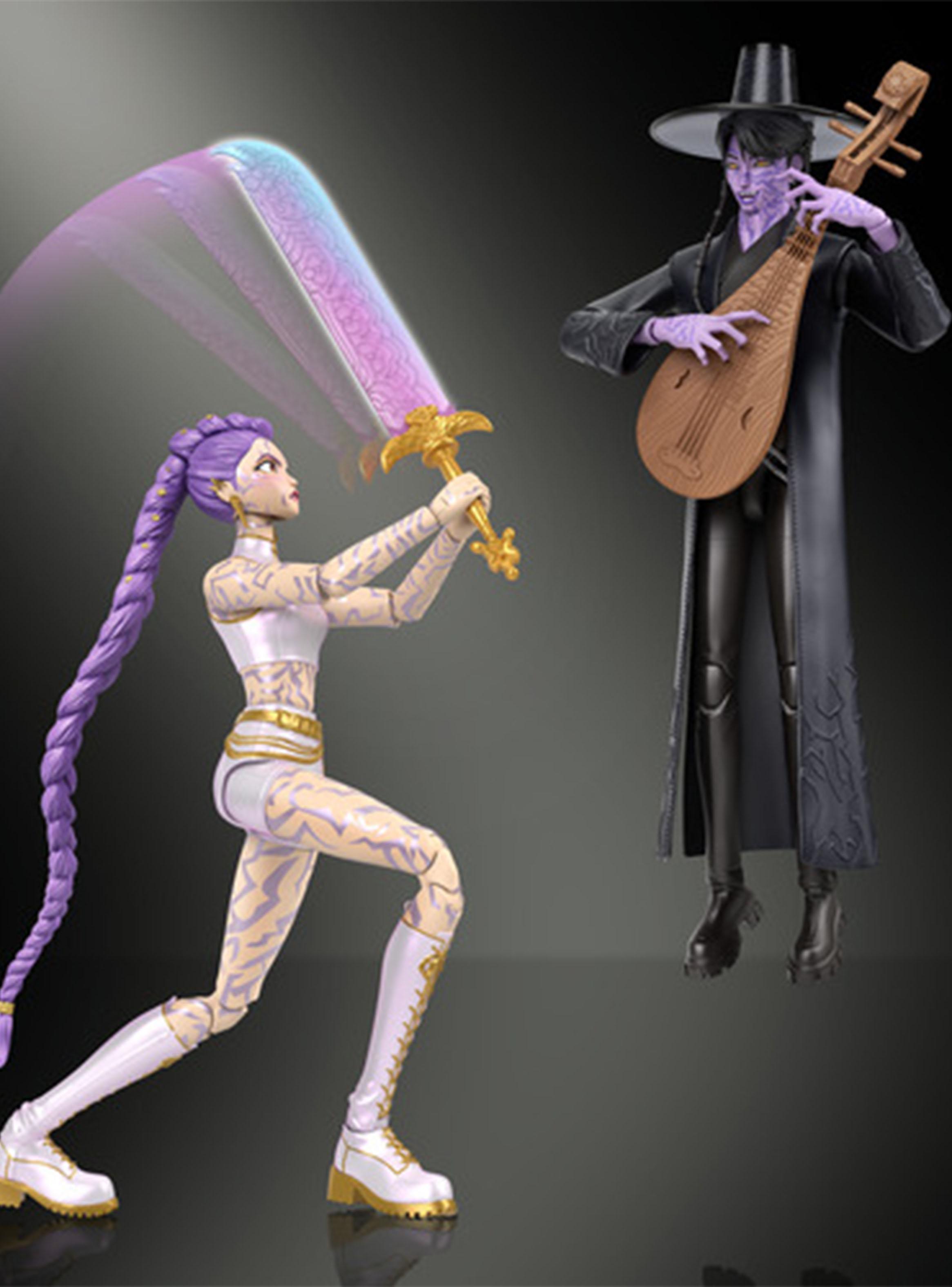 Set Figura de Acción Rumi y Jinu 15 cm-2