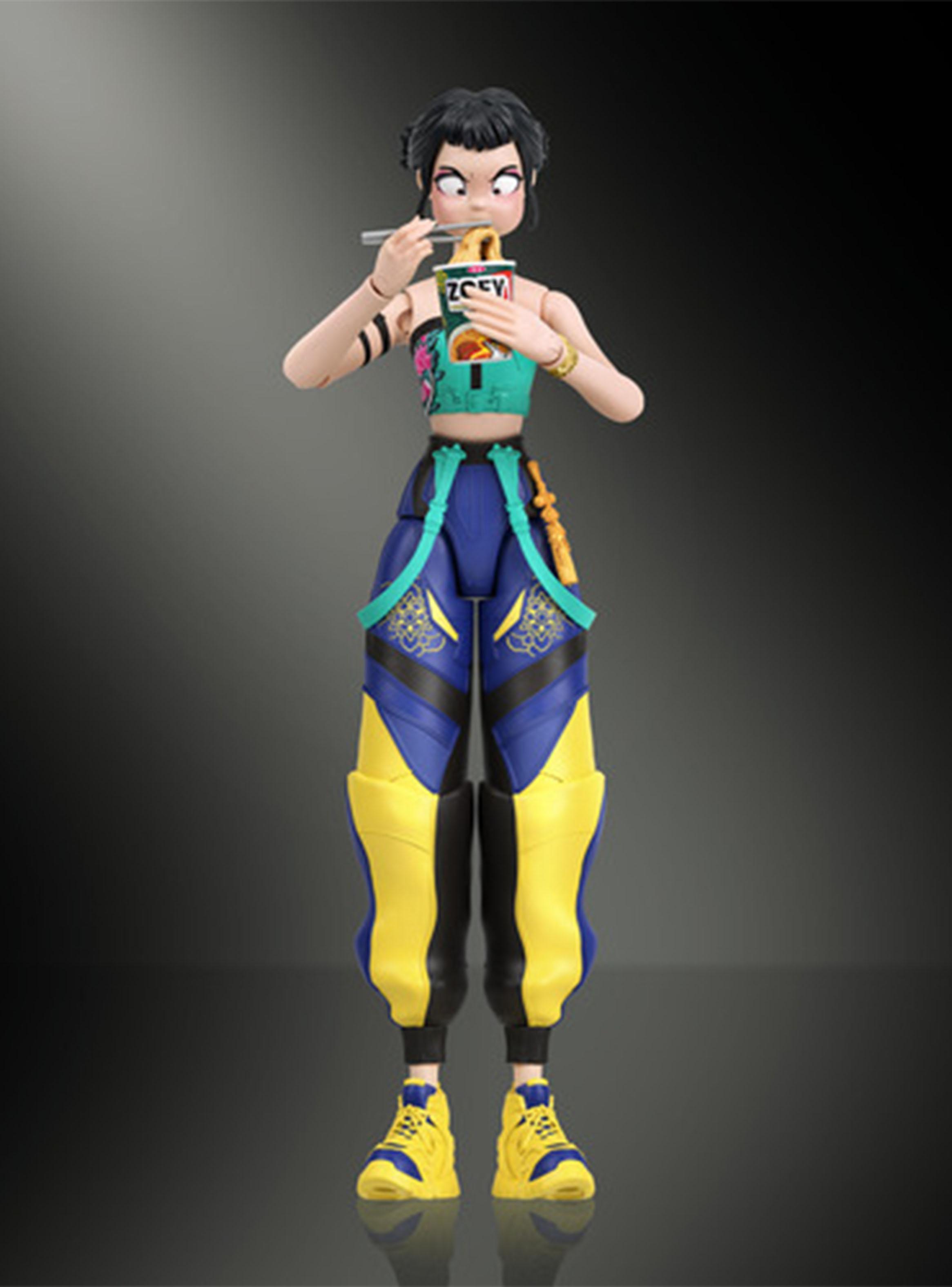 Figura de Acción Zoey con Accesorios 16 cm-1