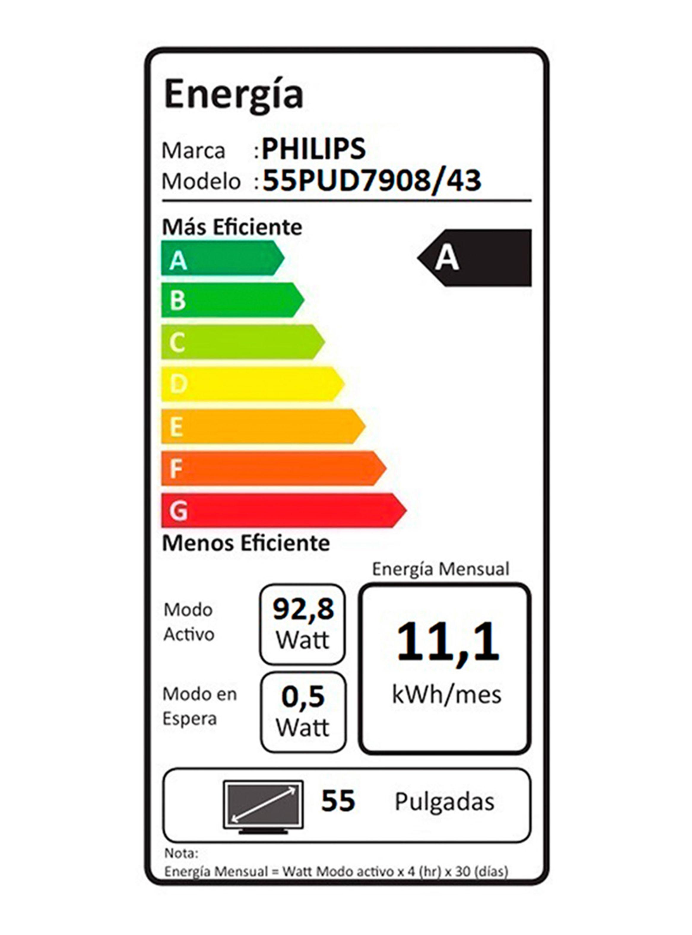 LED Smart TV 55" UHD 4K 55PUD7908 Ambilight TV-9