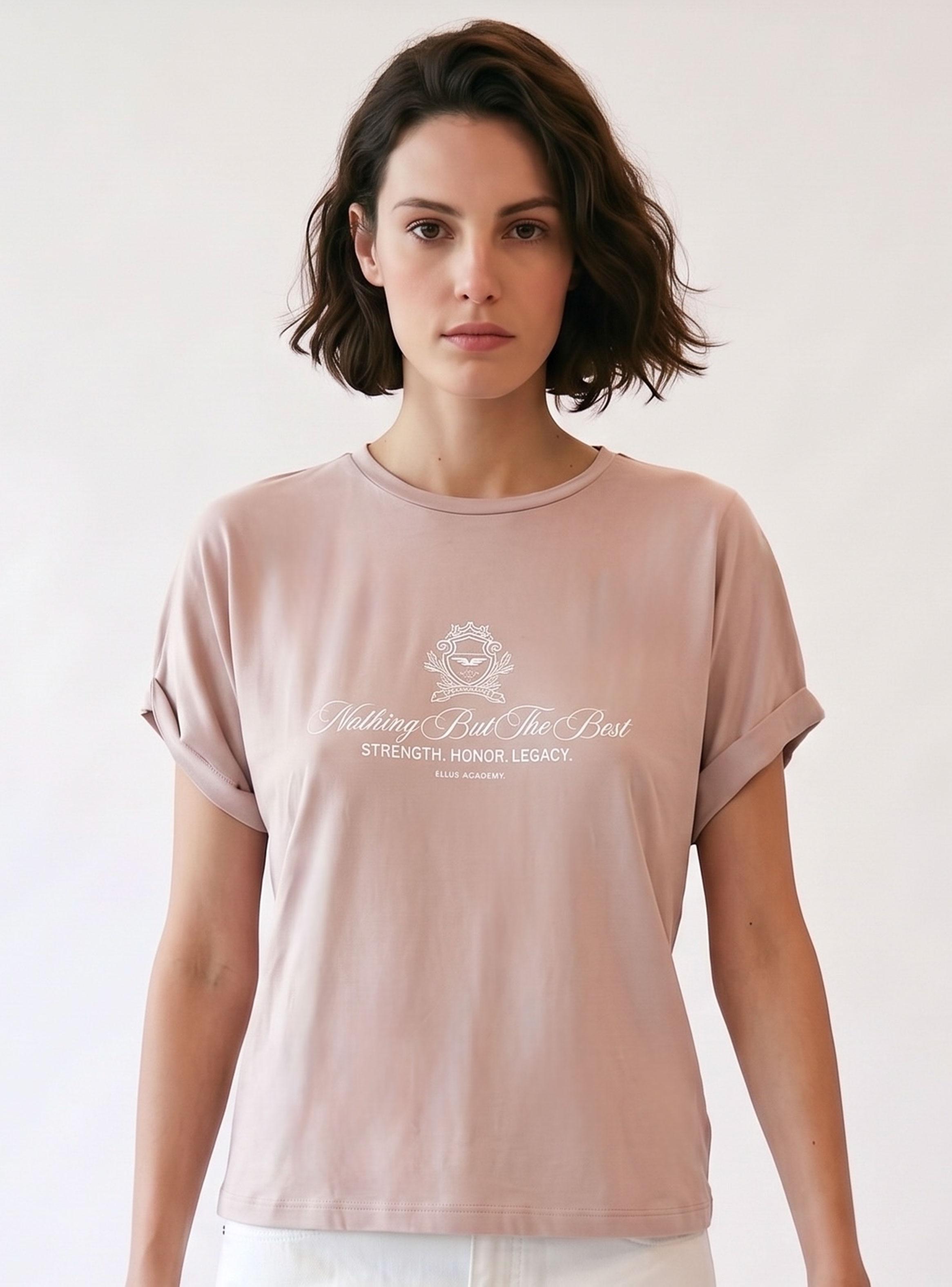 Polera Round Neck Royal Viscosa-0