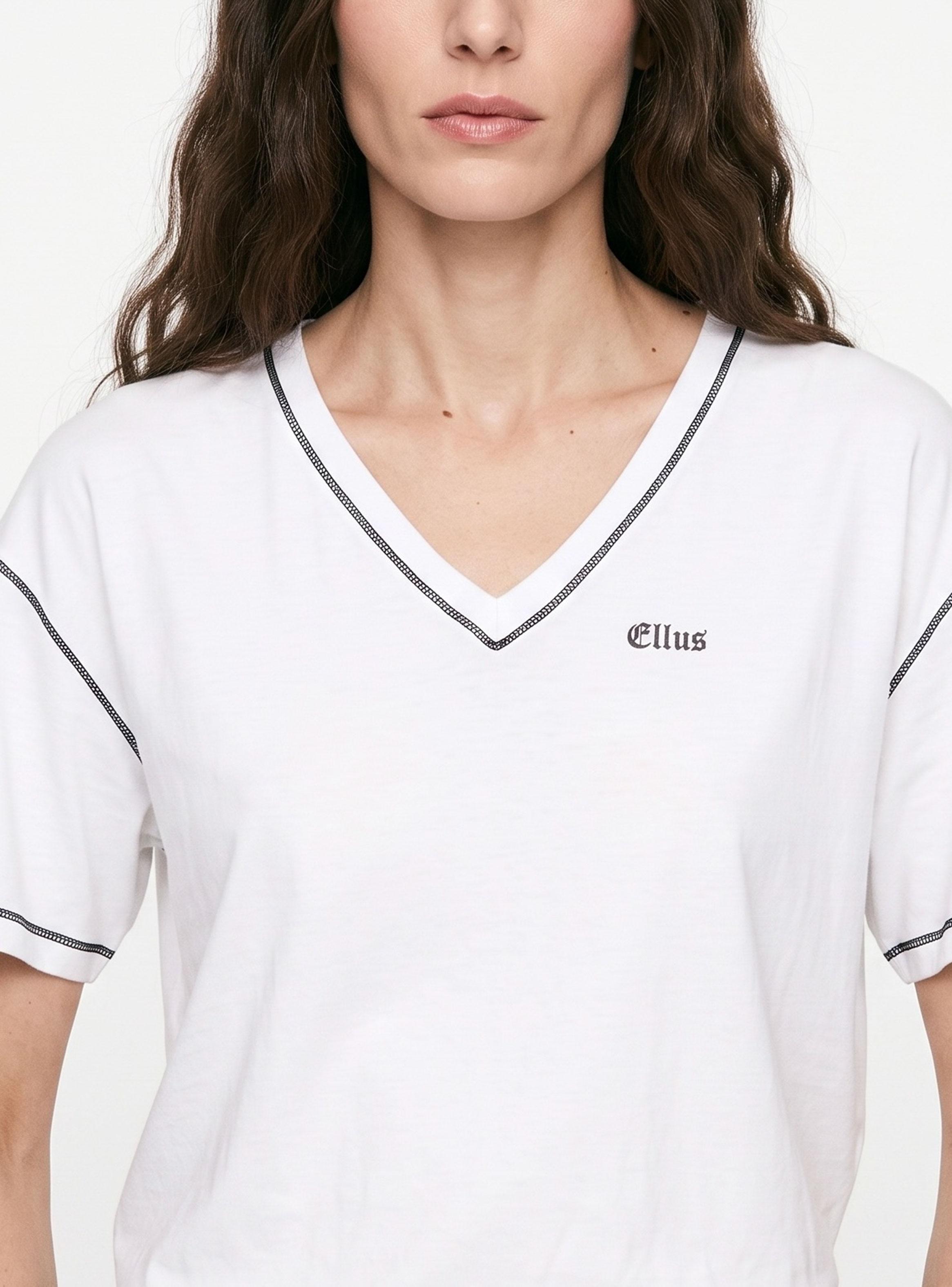 Polera V Neck Viscosa-3