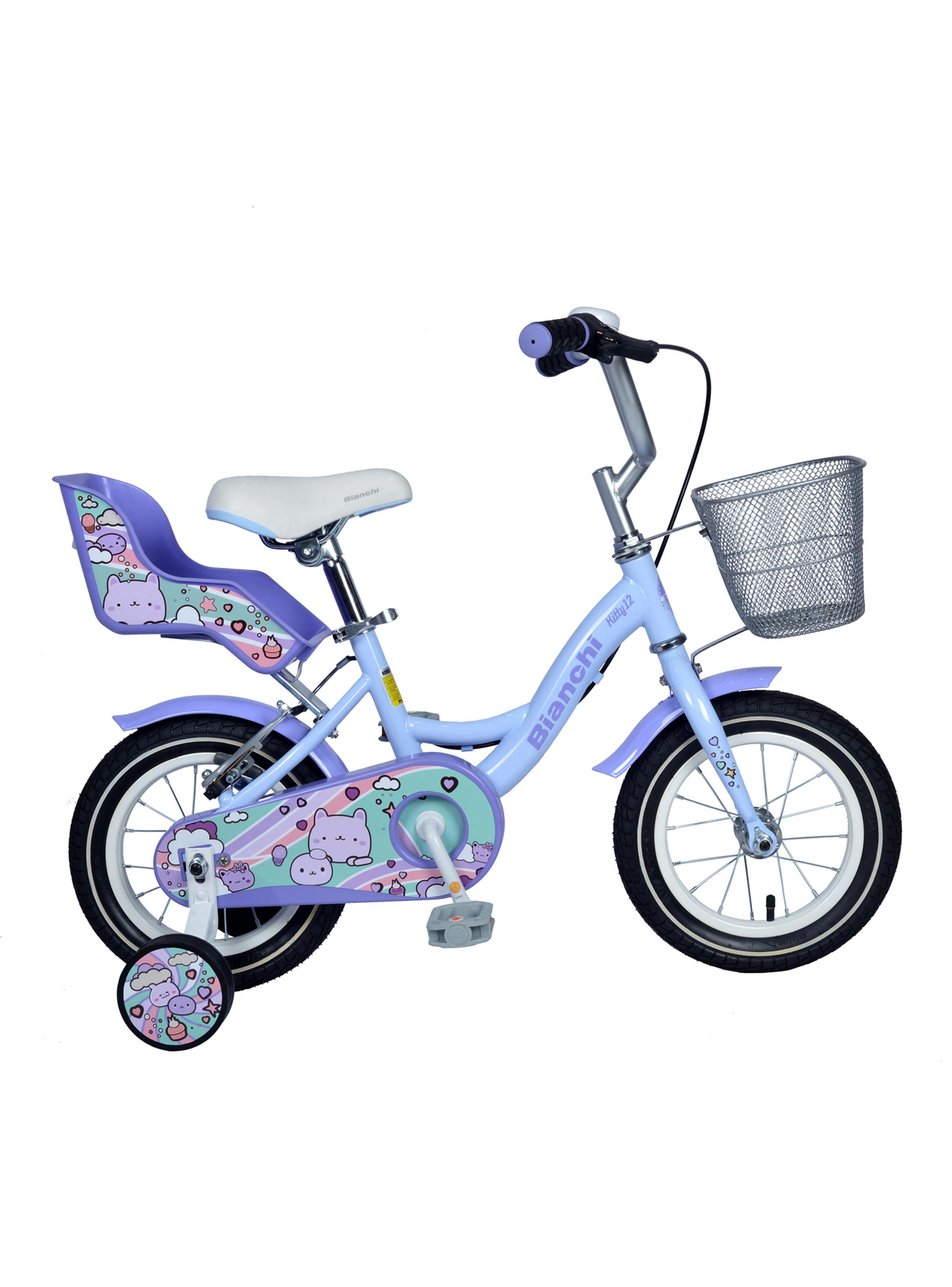 Biclicleta Infantil Kitty Aro 12'' Niña-0