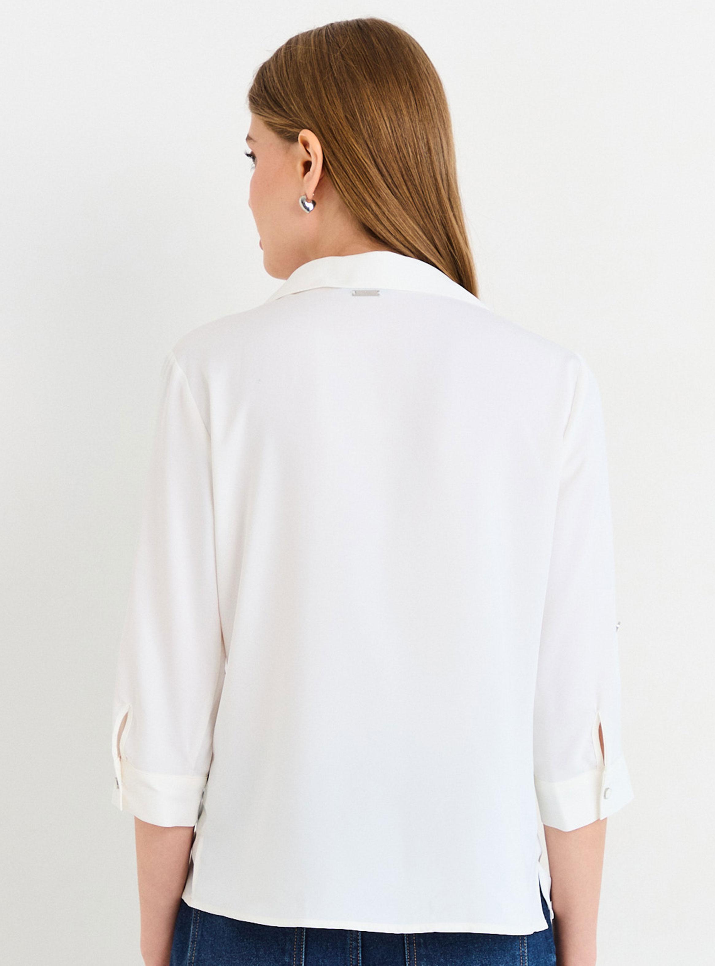 Blusa Camisera Roll Up Regular-1