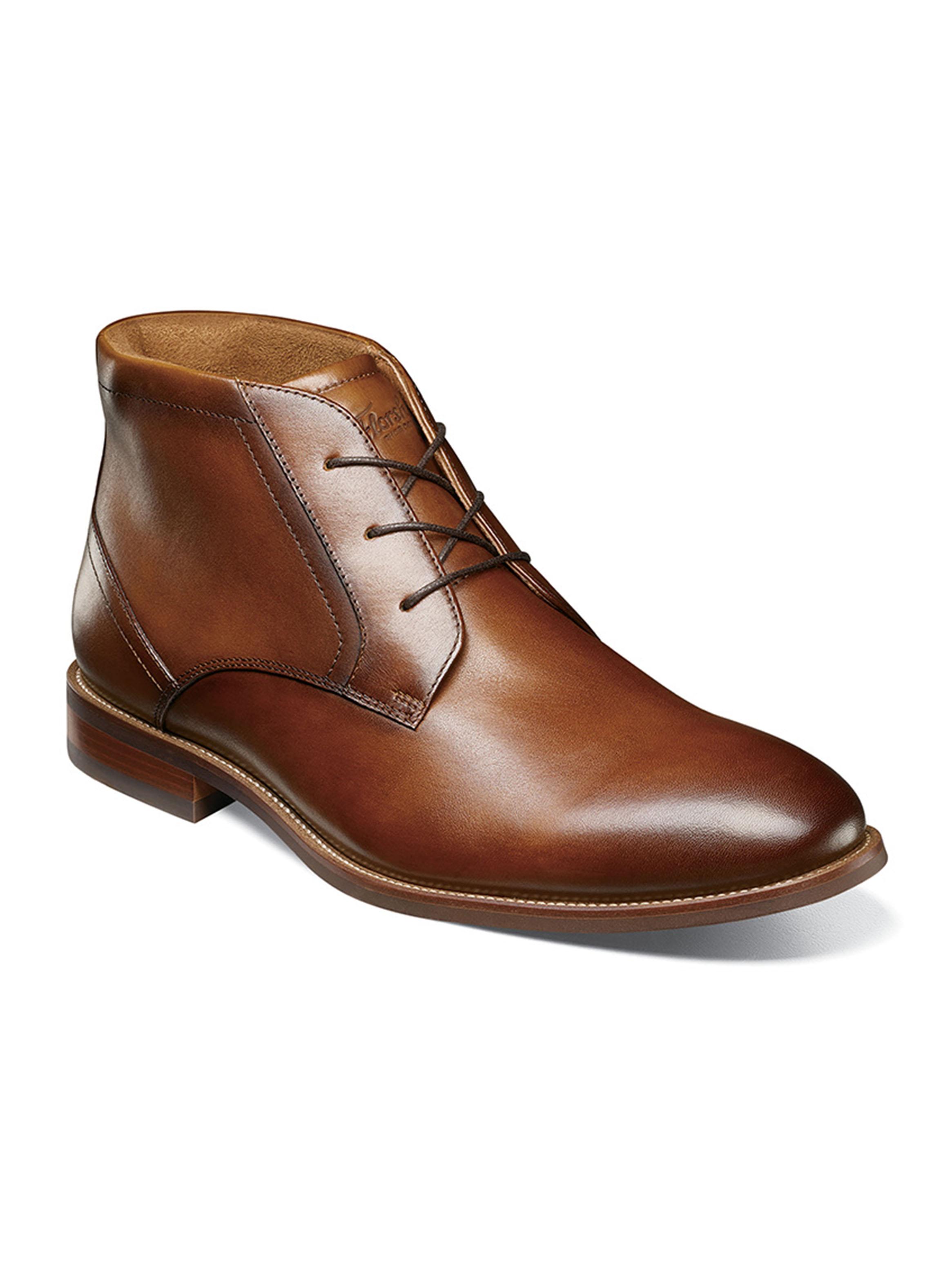 Botín Cuero Cognac Rucci Hombre-1