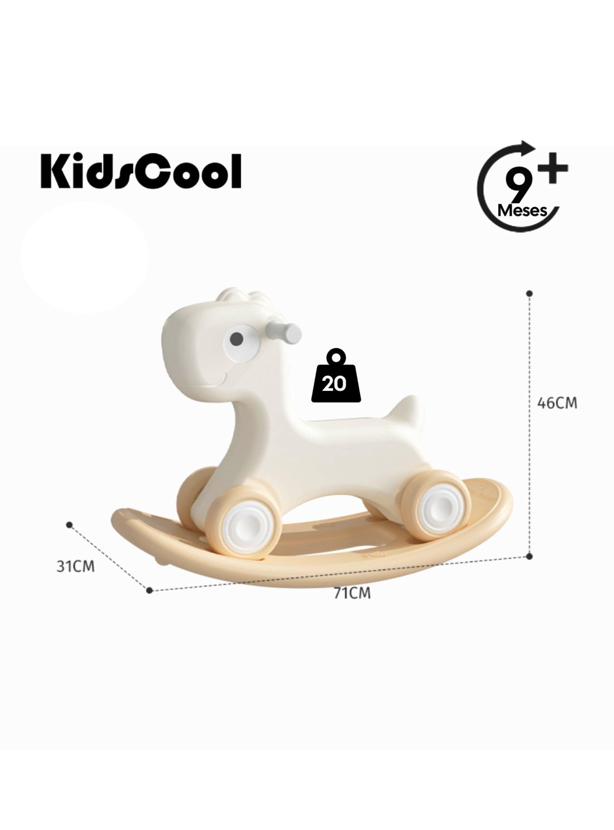 Caminador Mecedor Caballito 3 en 1 Estilo Off White-1