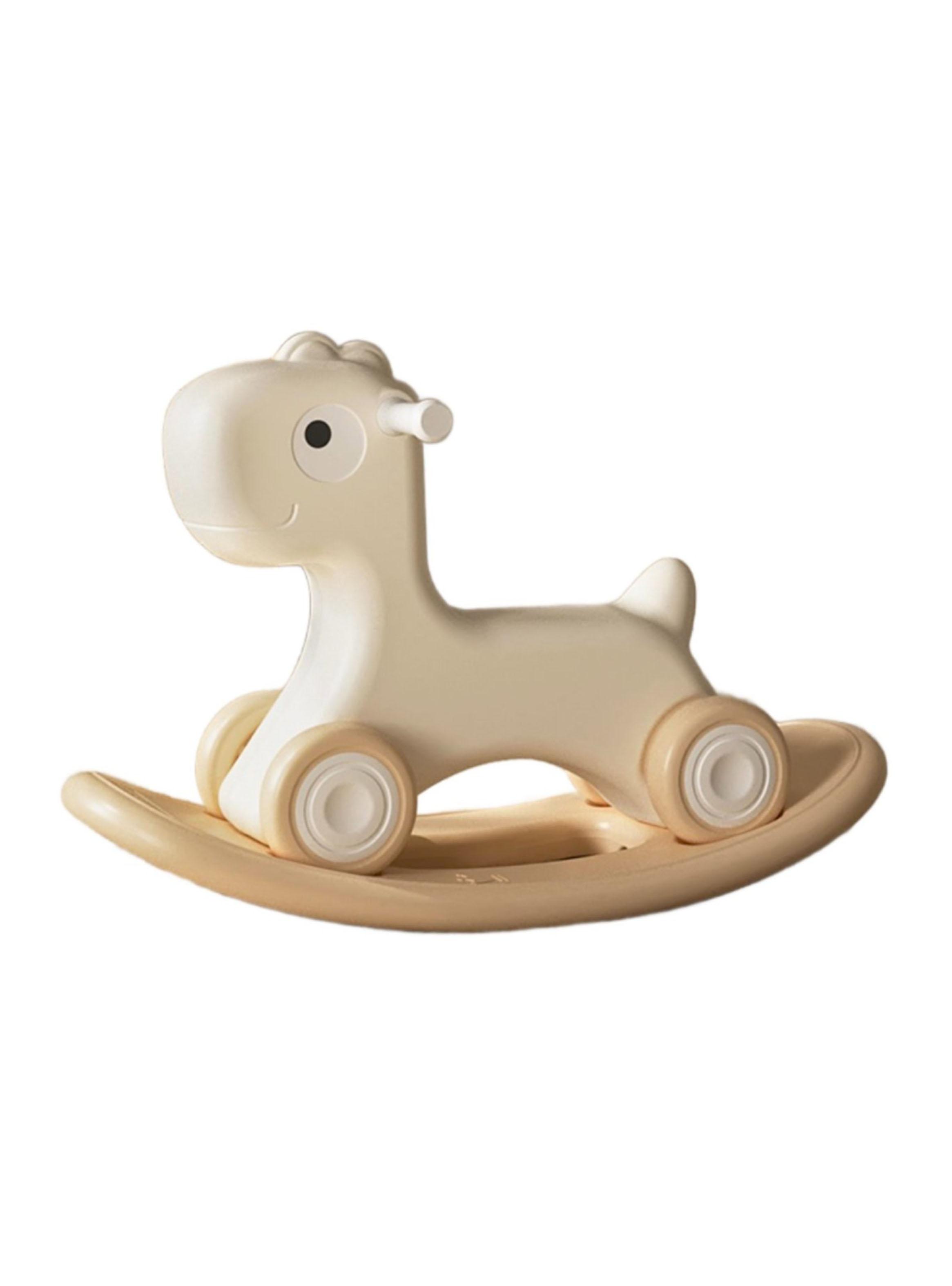 Caminador Mecedor Caballito 3 en 1 Estilo Off White-0