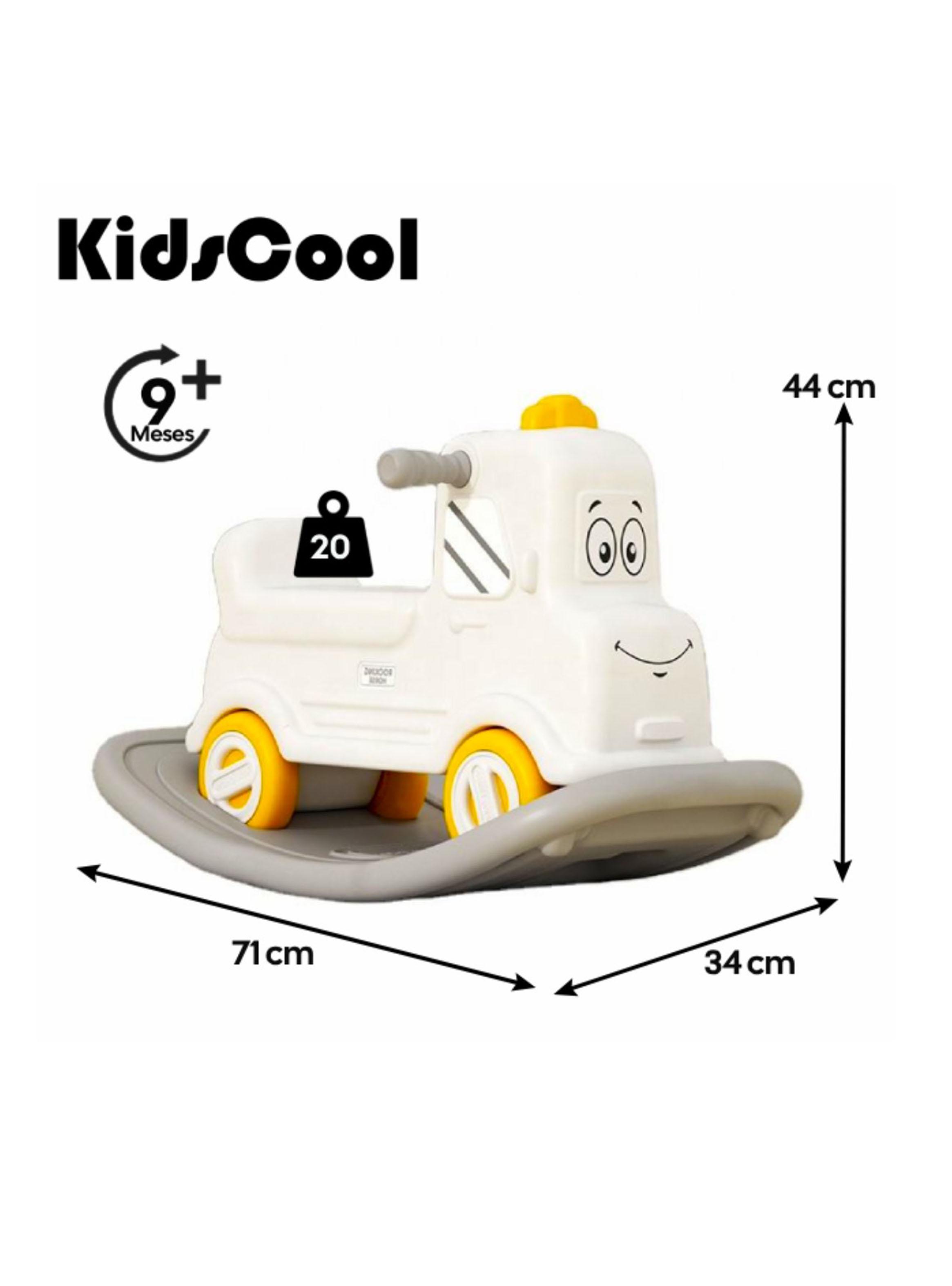 Correpasillos Caminador Mecedor Camión 3 en 1 Off White-1