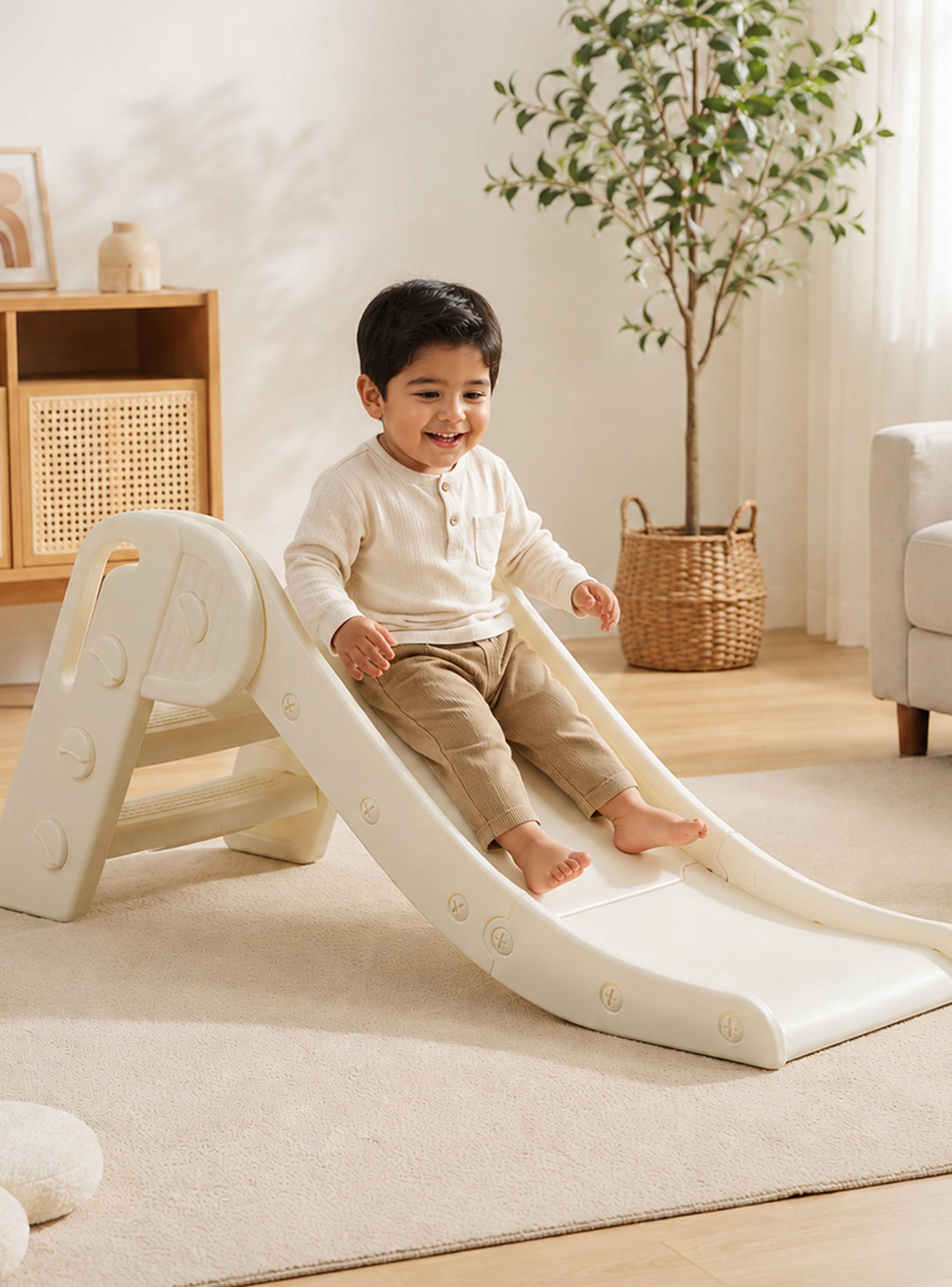Resbalín Infantil Plegable Estilo Off White-4
