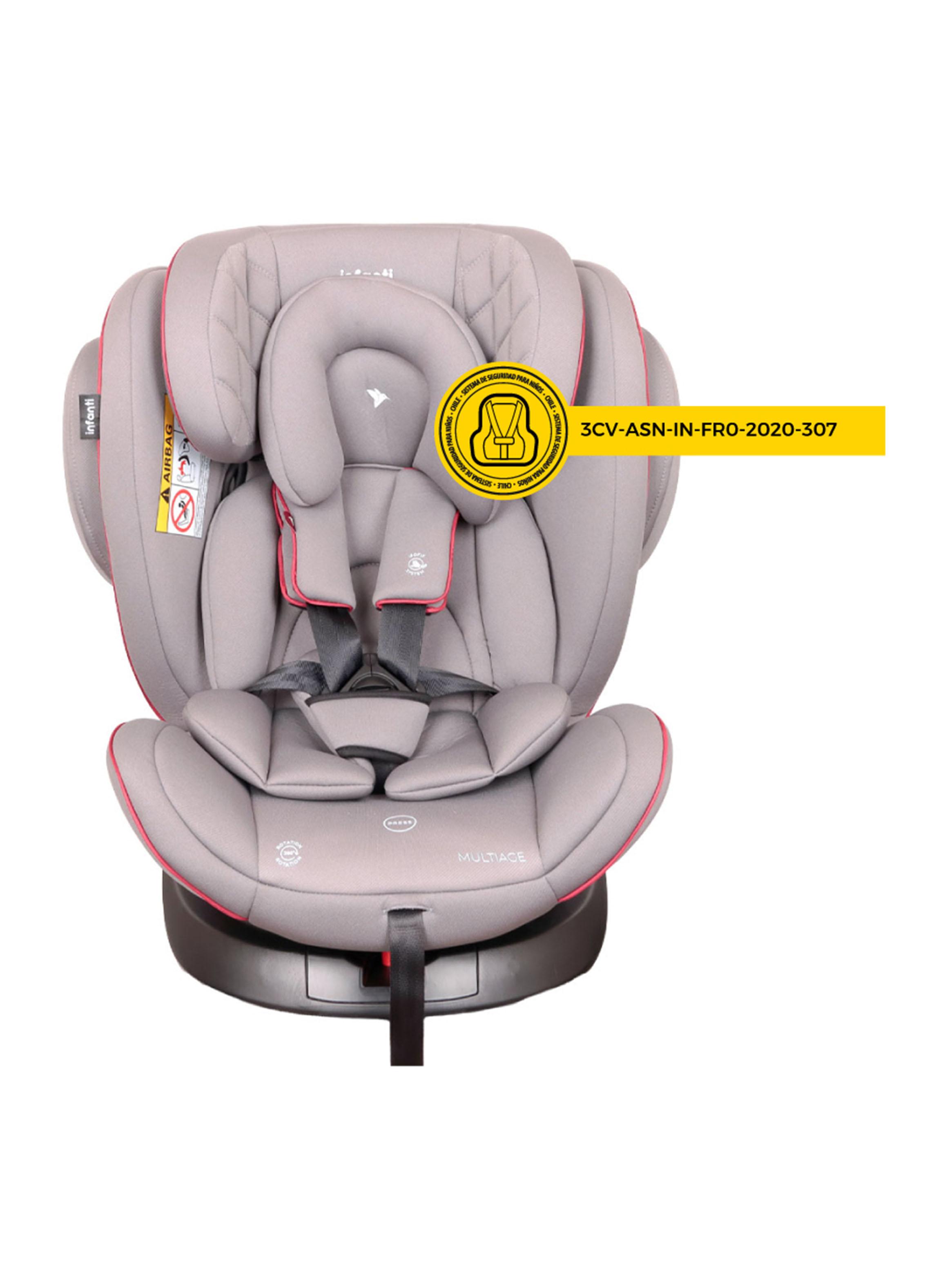 Silla de Auto Convertible Multiage New Grey-3