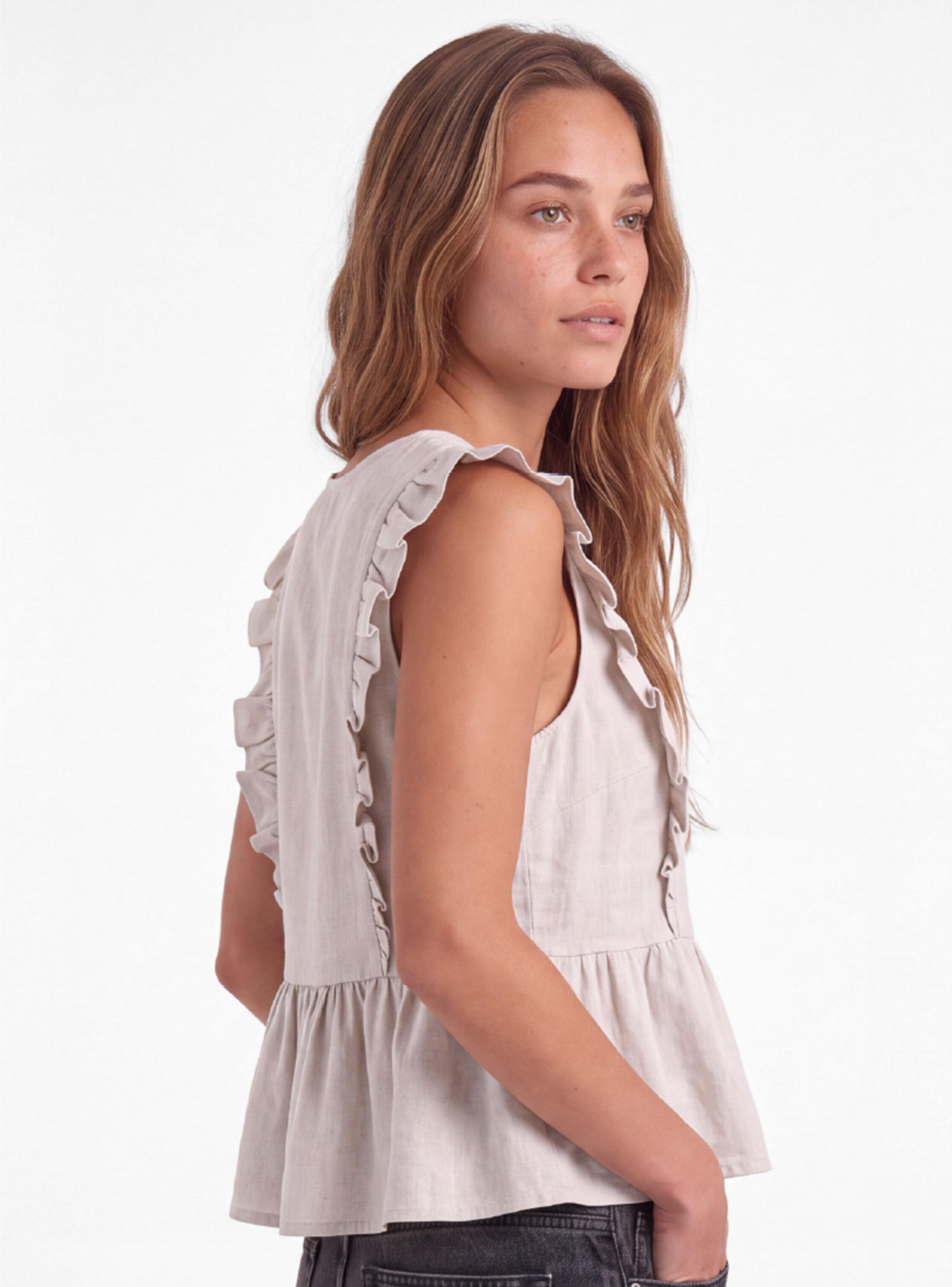 Blusa Vuelos Ecru-2
