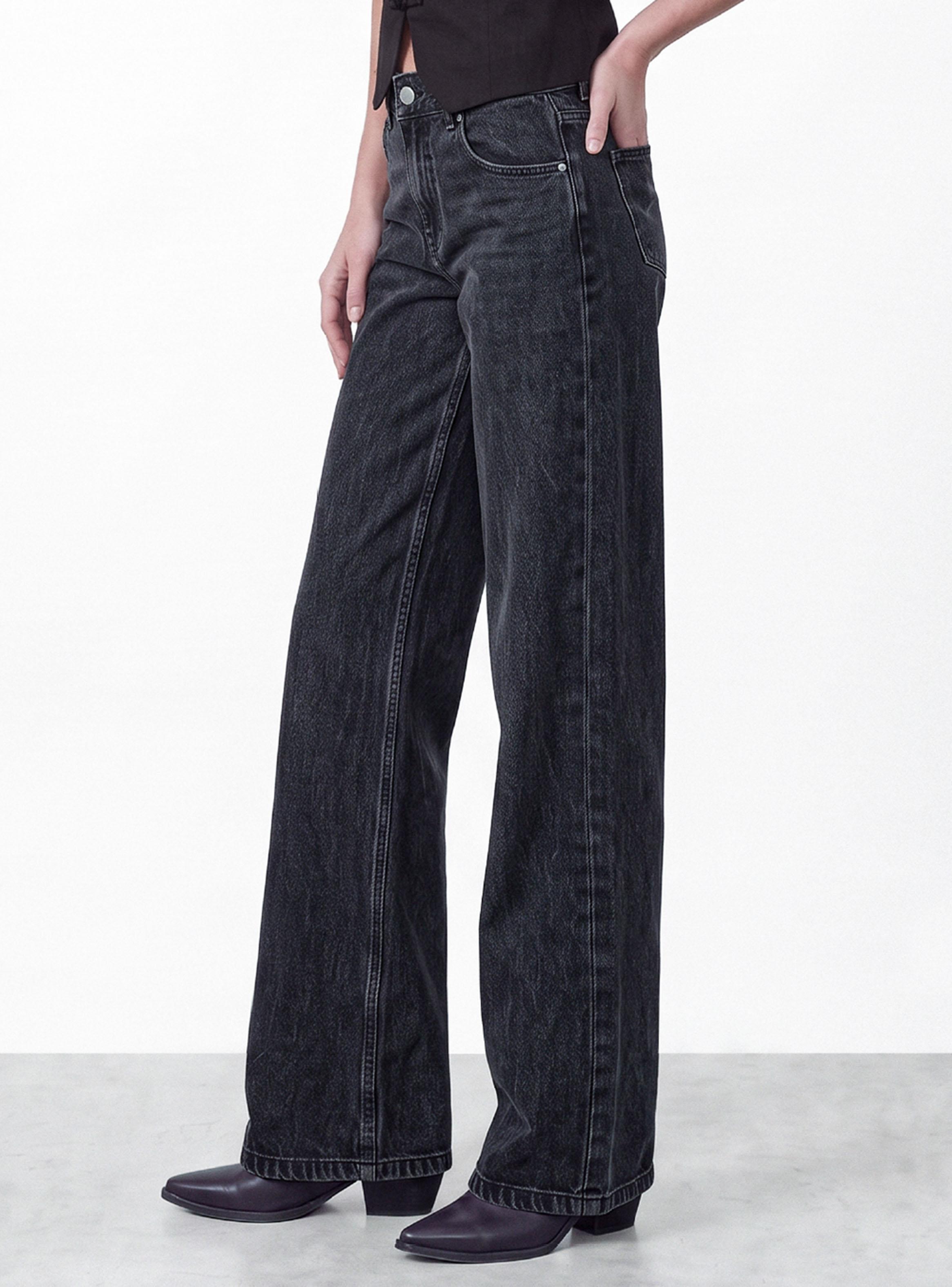 Pantalón Básico con Cierre Black-2