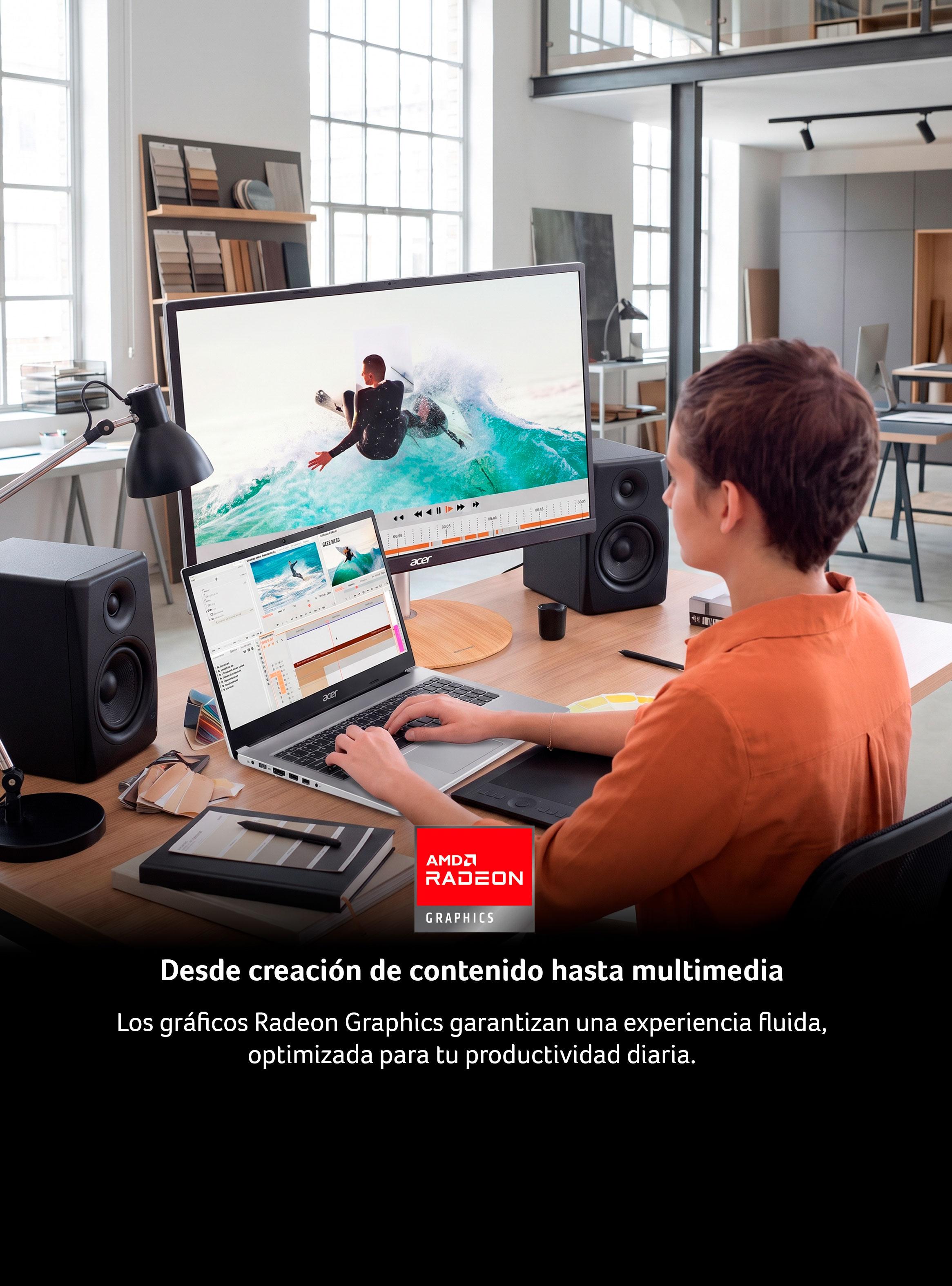 Notebook Aspire Lite AL15-46P-R7M1-1 Ryzen 3 12GB RAM 256GB SSD 15.6'' FHD 60Hz-6