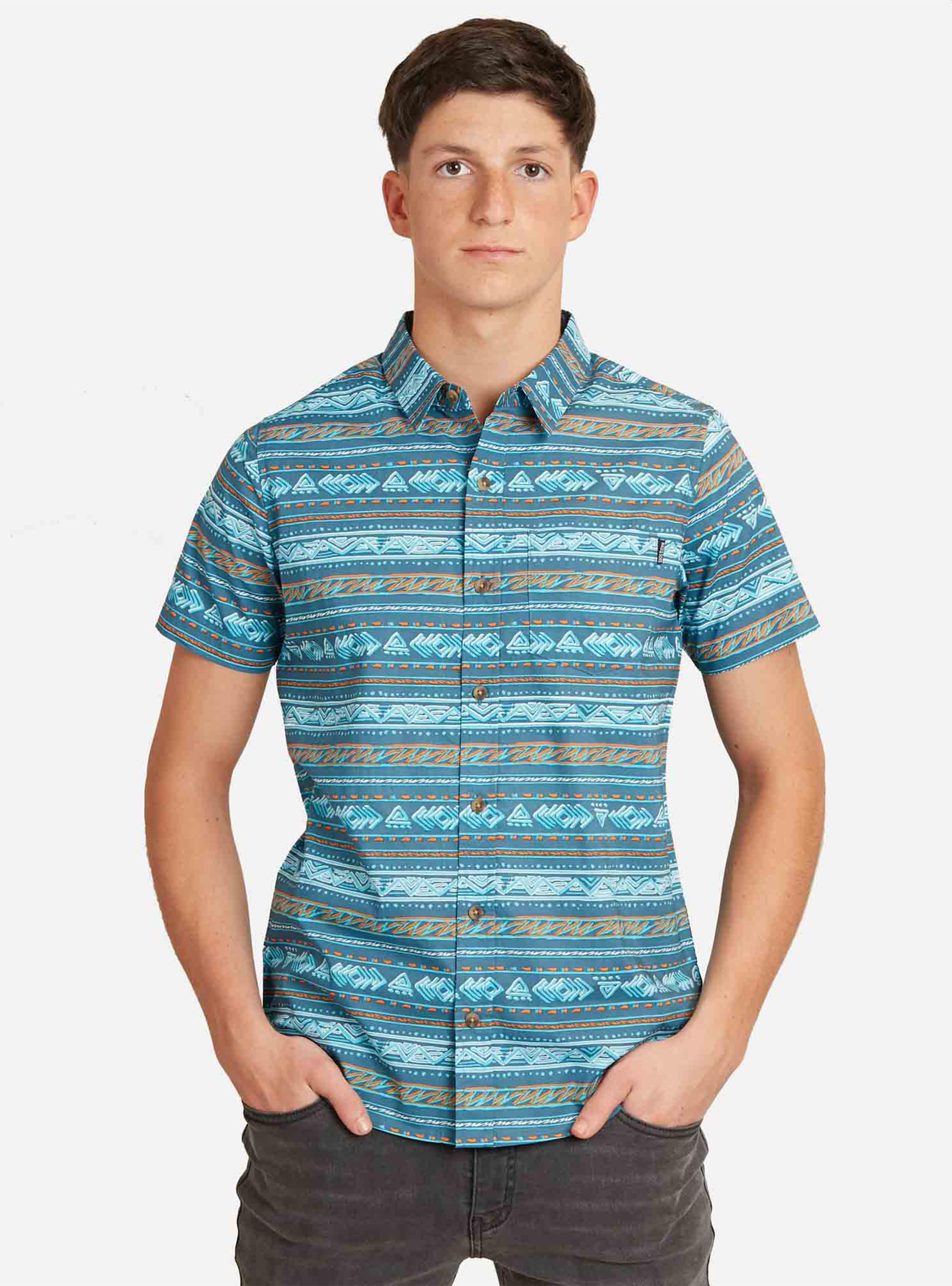 Camisa Estampado Tribal-0