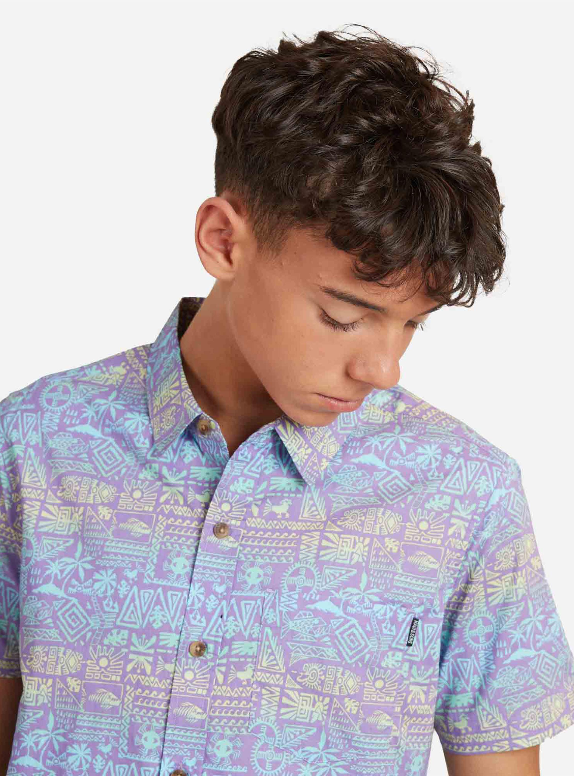 Camisa Estampado Multicolor Niño-2