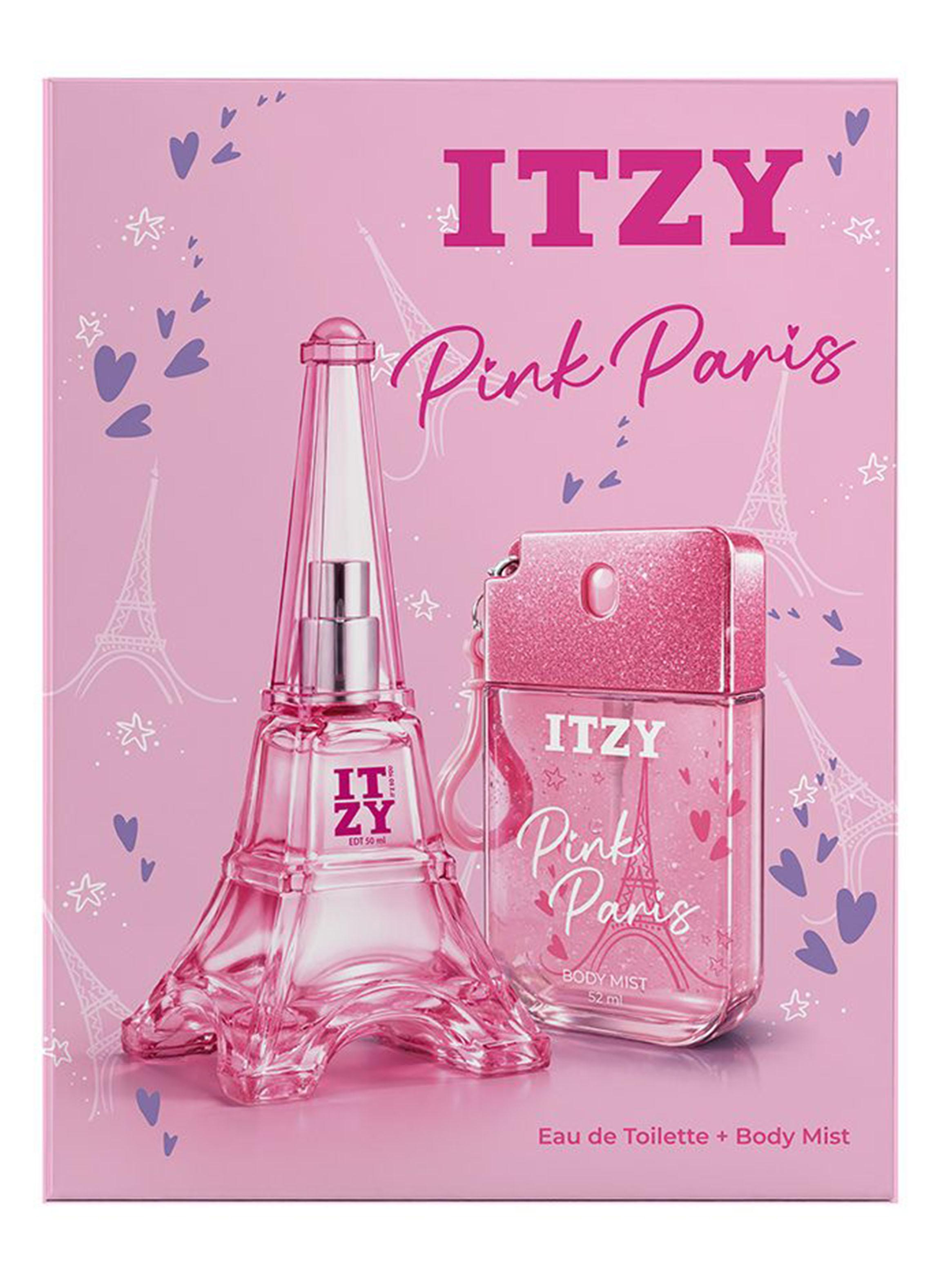 Set Perfume Pink París EDT Mujer 50 ml + Body Mist 52 ml-0