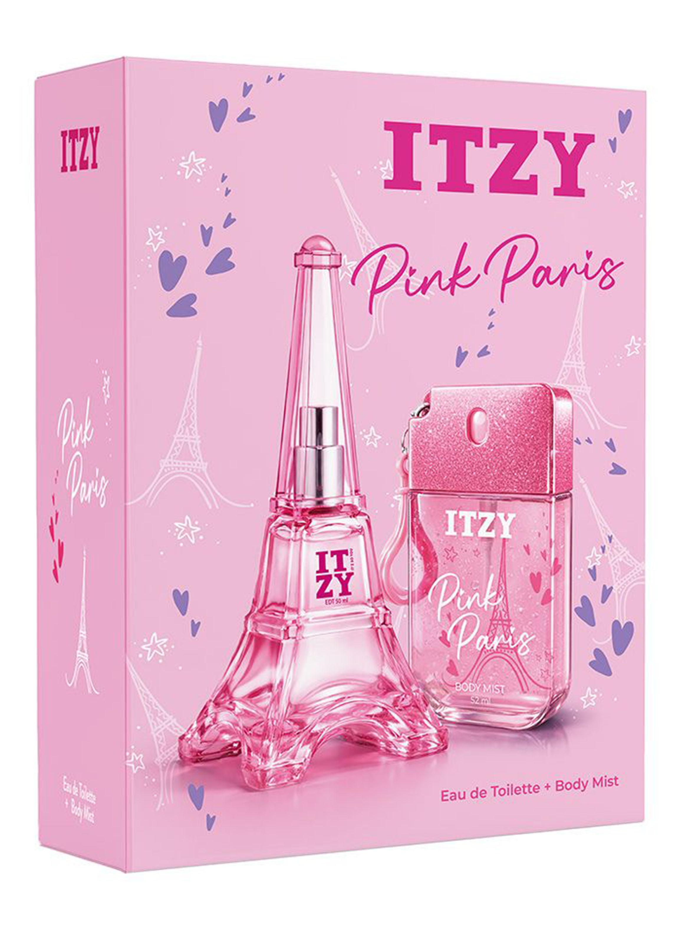 Set Perfume Pink París EDT Mujer 50 ml + Body Mist 52 ml-1