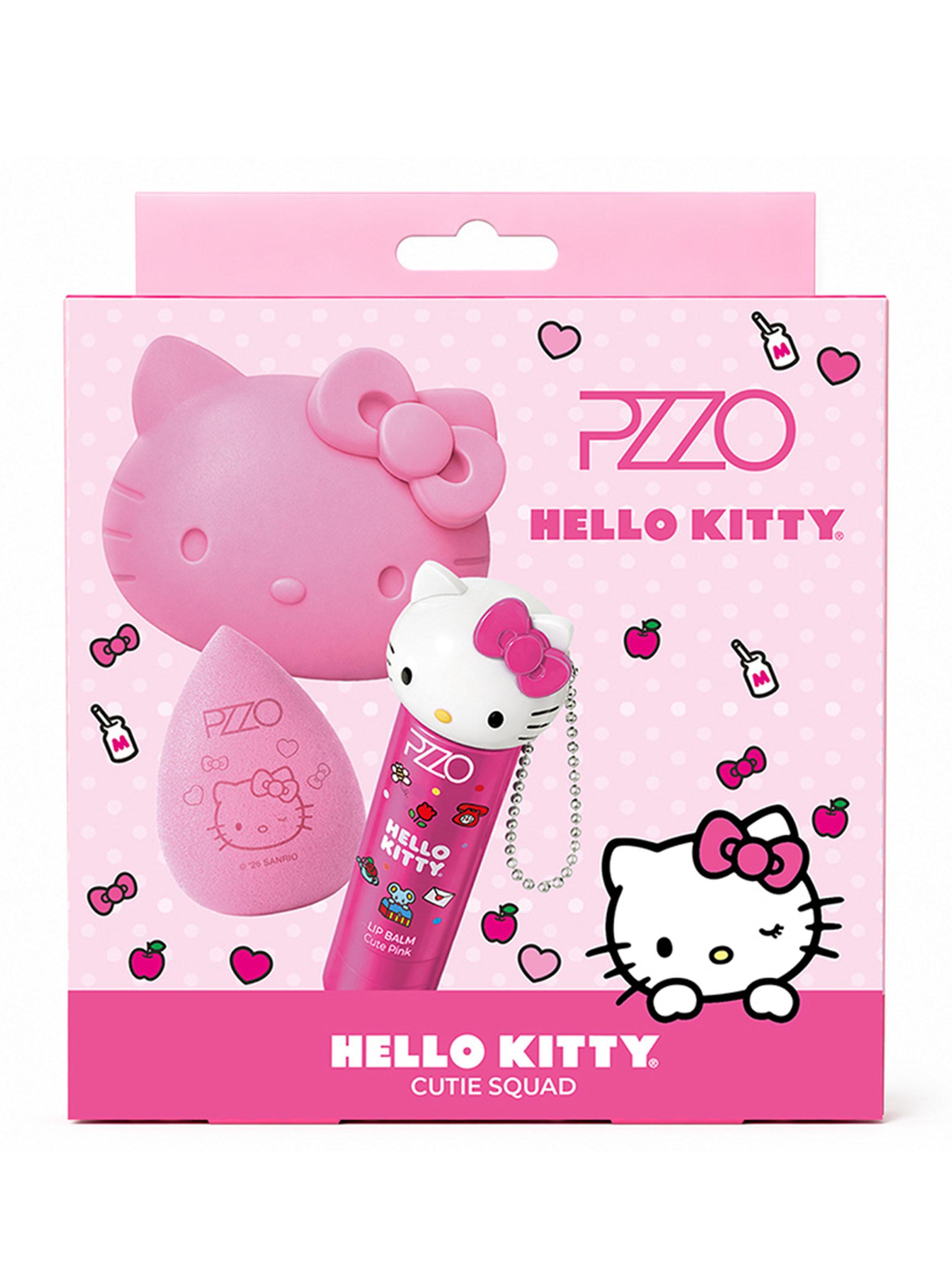 Set de Belleza Hello Kitty Cutie Squad Blend Esponja + Bálsamo Labial-1