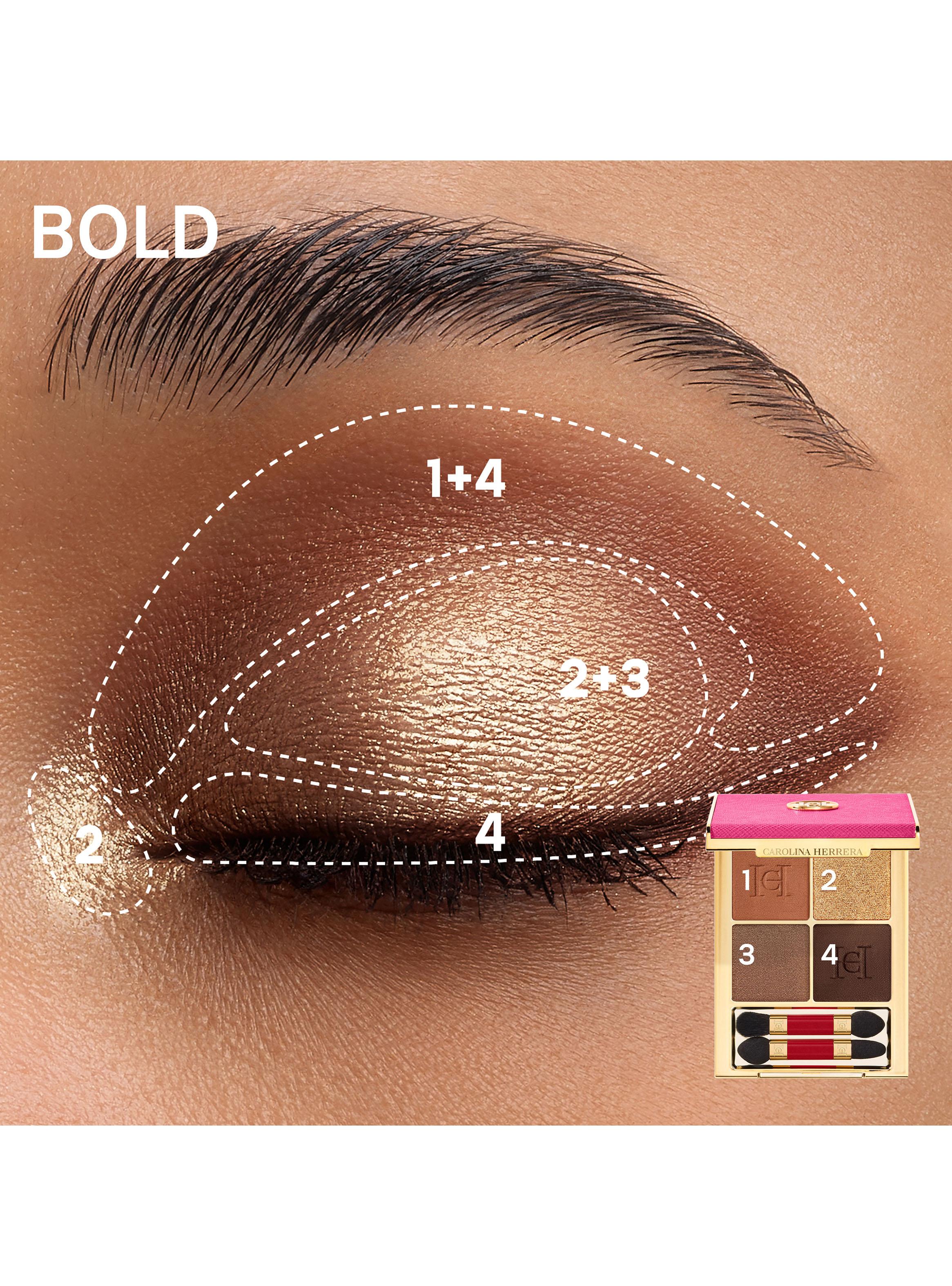 Paleta de Sombras Eyeconica Quad Palette 01 Bold in Gold 4.5 g-2