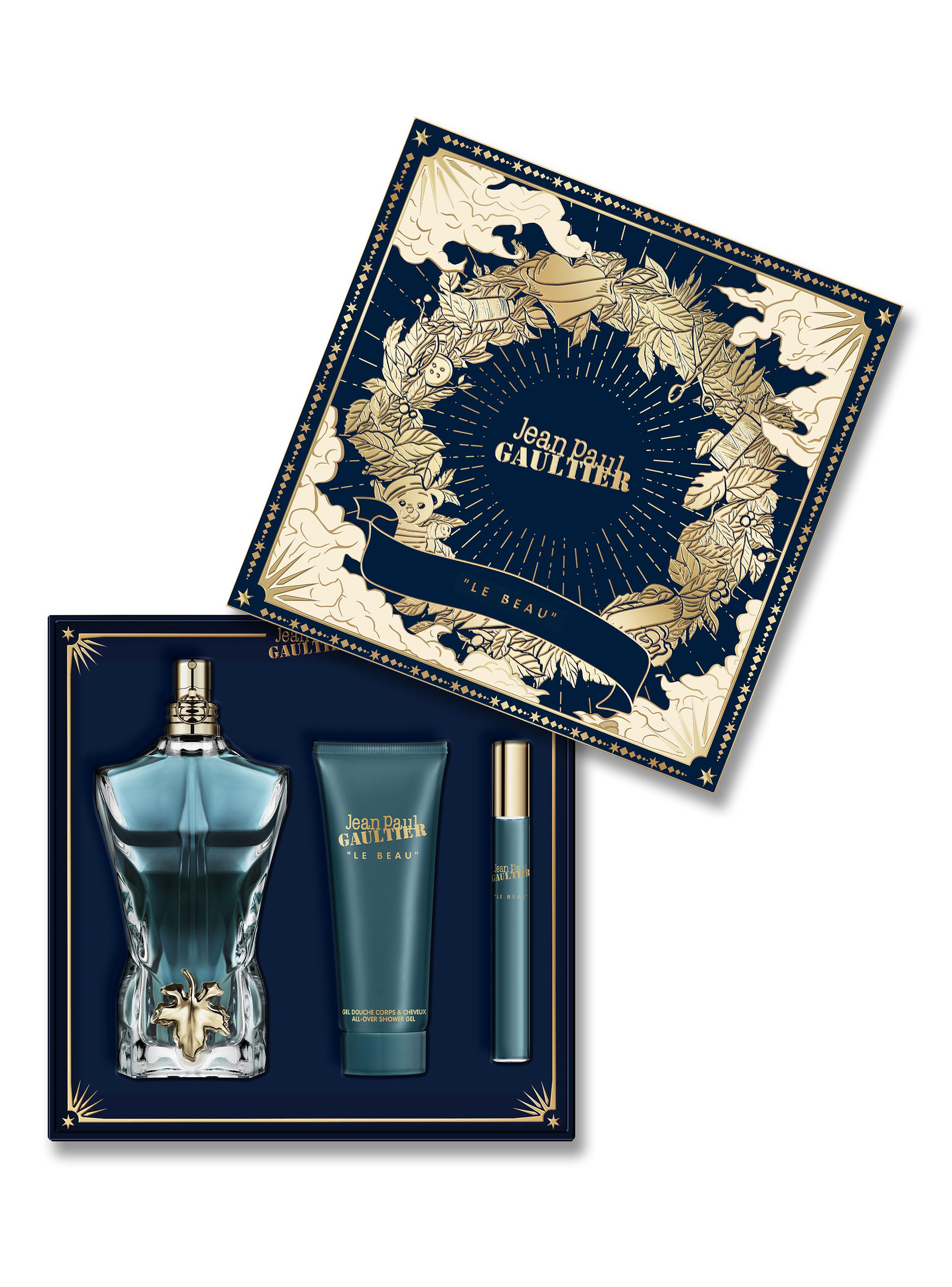 Set Perfume Le Beau EDT Hombre 125 ml + 10 ml + Gel de Baño All-Over 75 ml-2