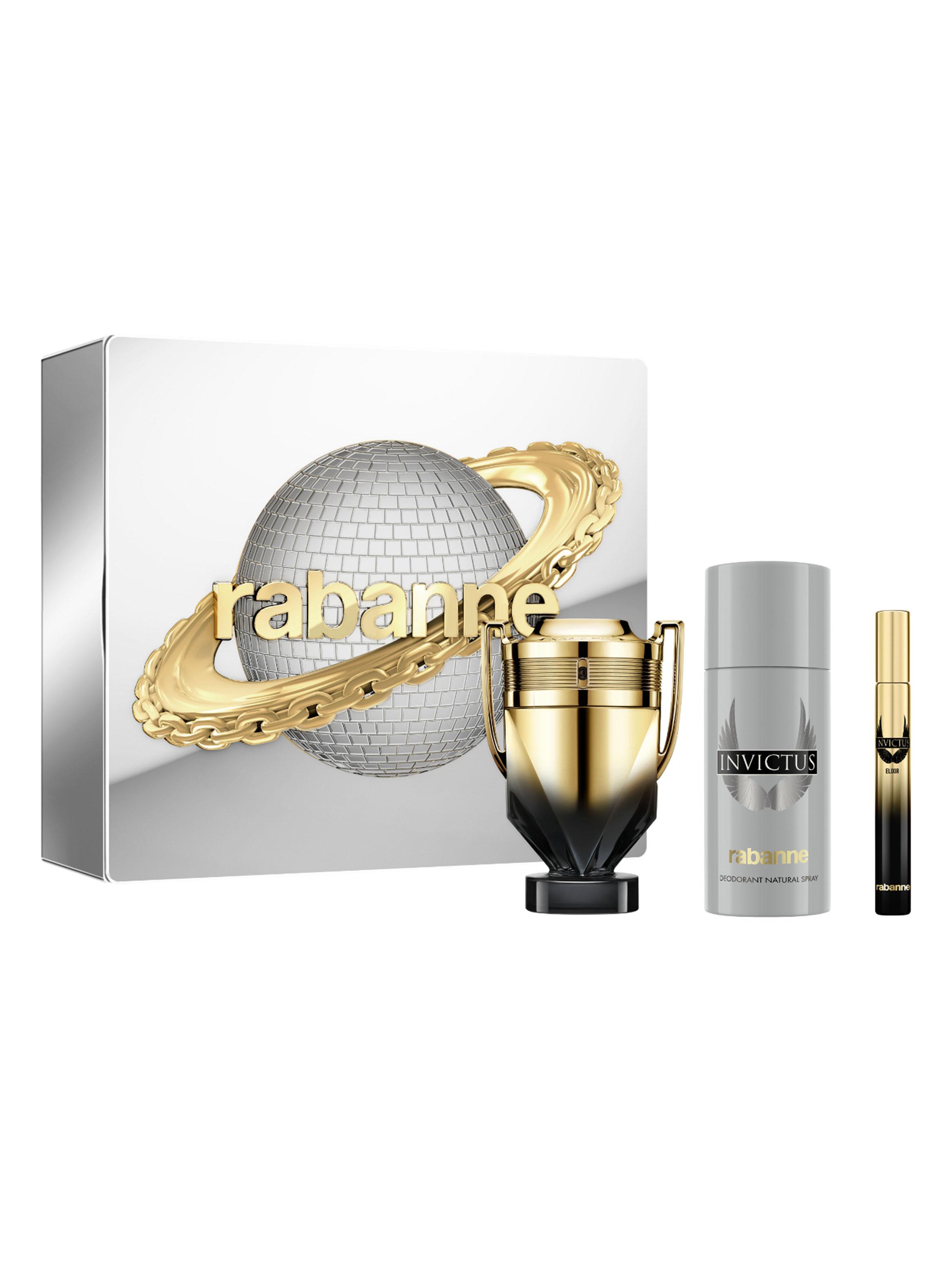 Set de Perfume Invictus Elixir Parfum Hombre 100 ml + Desodorante 150 ml + Elixir Parfum 10 ml-1