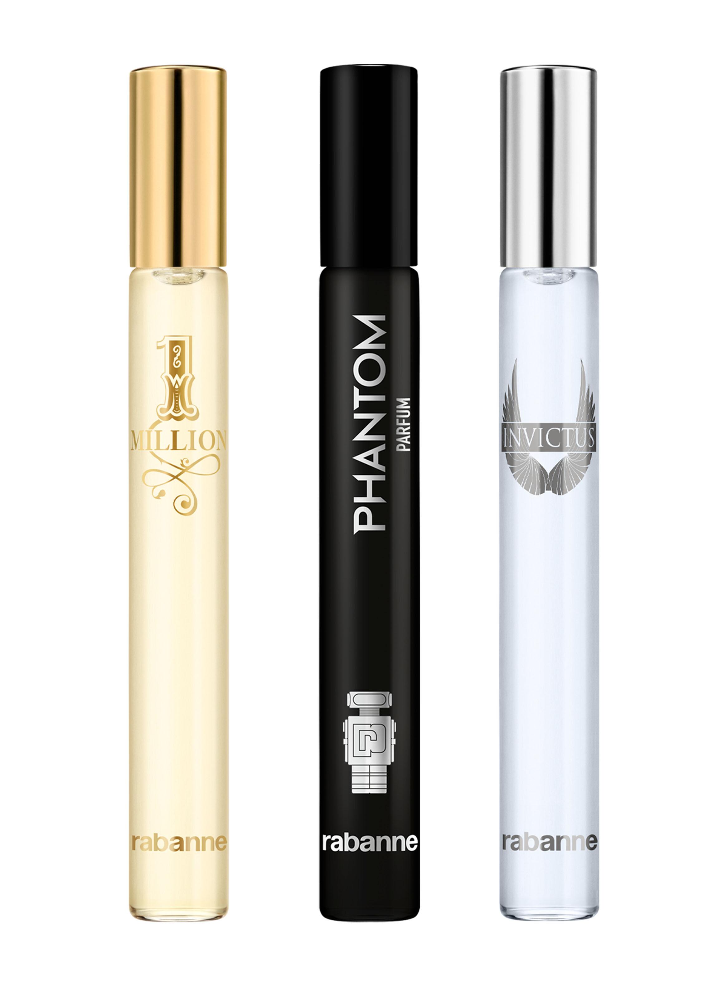 Set Perfume Hombre 1 Million EDT 10 ml + Invictus EDT 10 ml + Phantom Parfum 10 ml-1