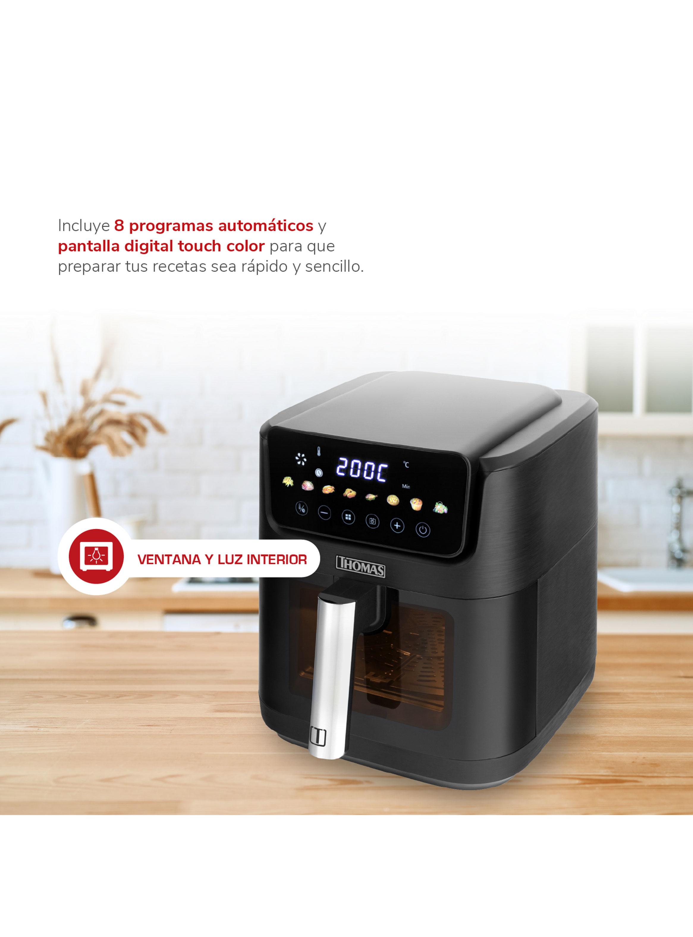 Freidora de Aire Digital SingleBlack 6.5 Litros TH-AF60DNV-5
