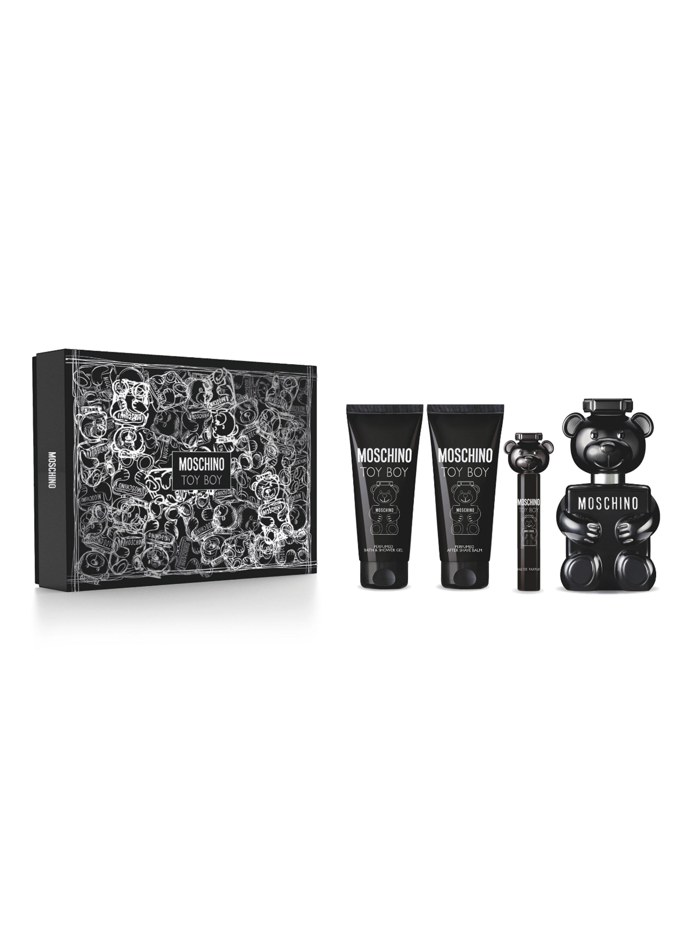 Set Perfume Moschino Toy Boy EDP Hombre 100 ml + 10 ml + Shower Gel + After Shave-0