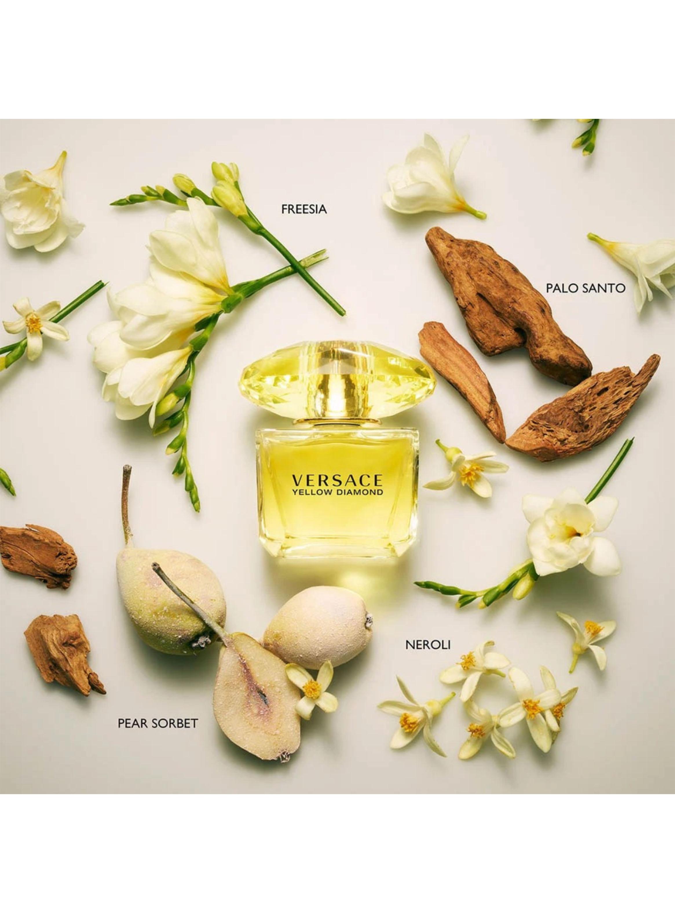 Set Perfume Yellow Diamond EDT Mujer 90 ml + Miniatura 5 ml  + Shower Gel + Body Lotion-2