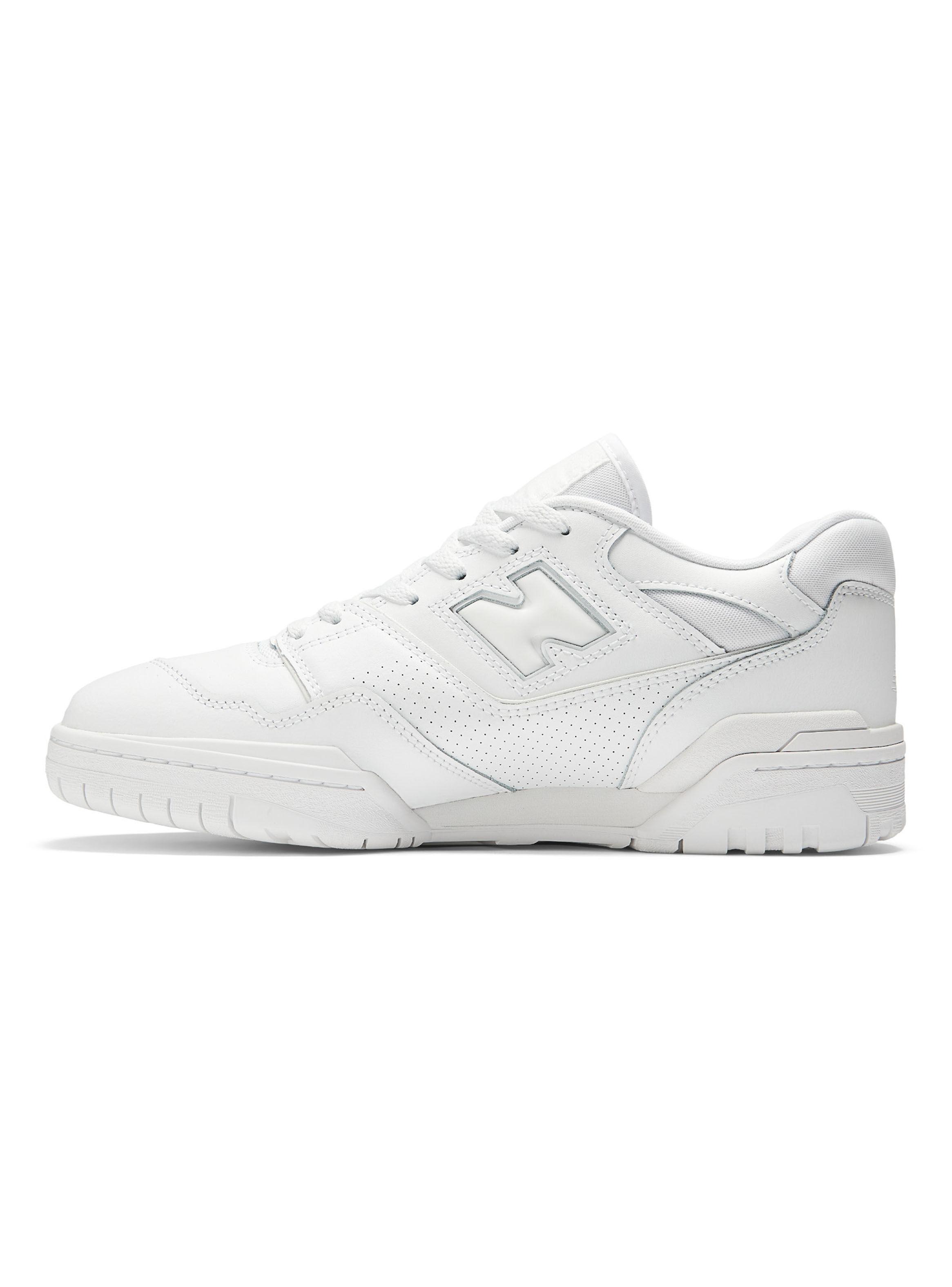 Zapatilla Urbana Logotipo 550 Cuero Unisex-2
