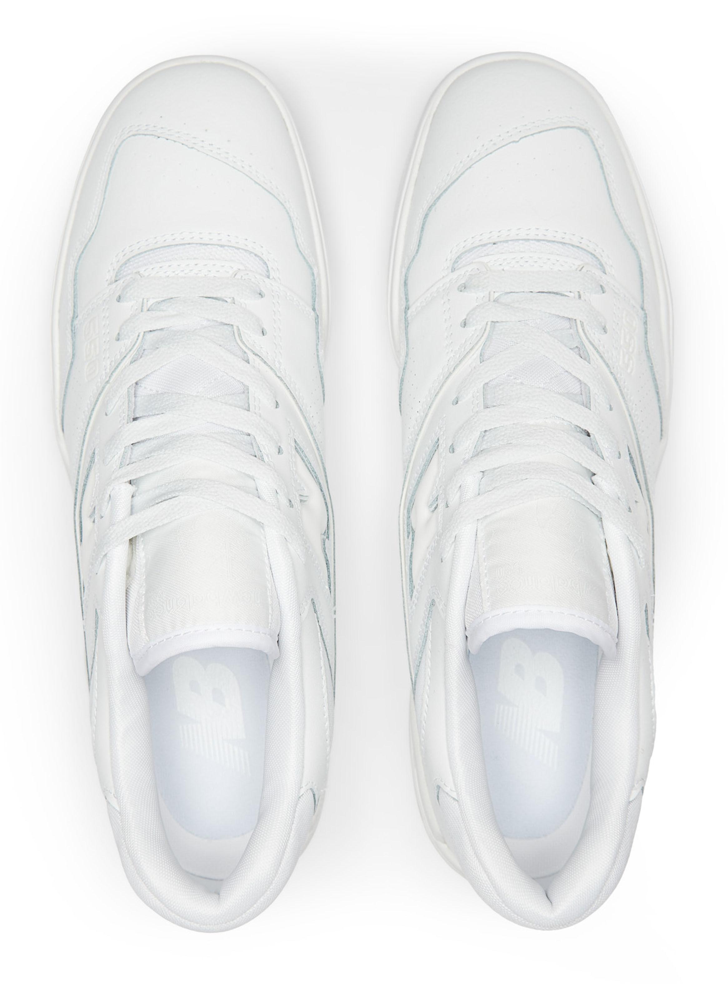 Zapatilla Urbana Logotipo 550 Cuero Unisex-3