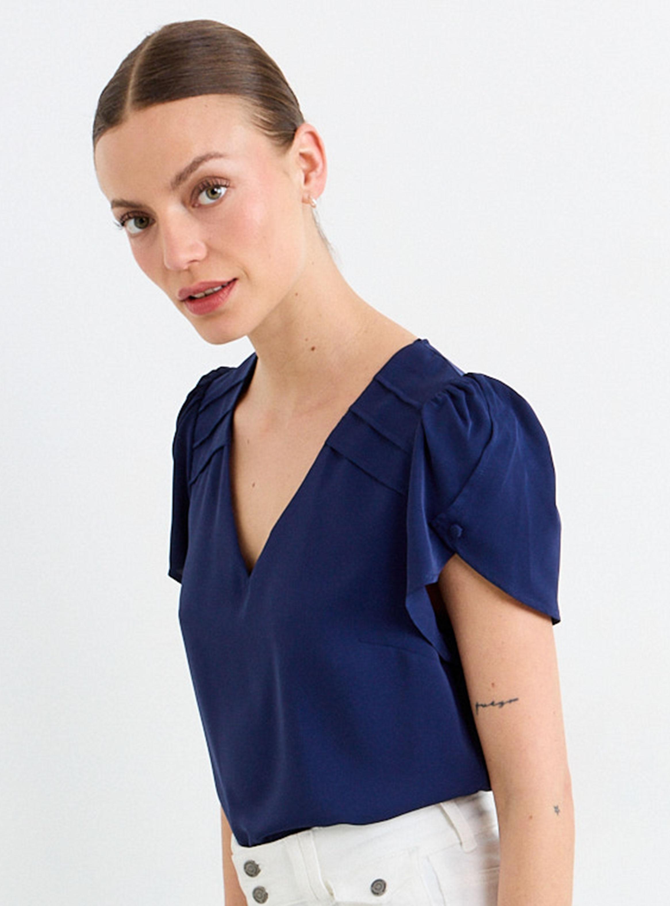 Blusa Lisa Corte Clásico-2