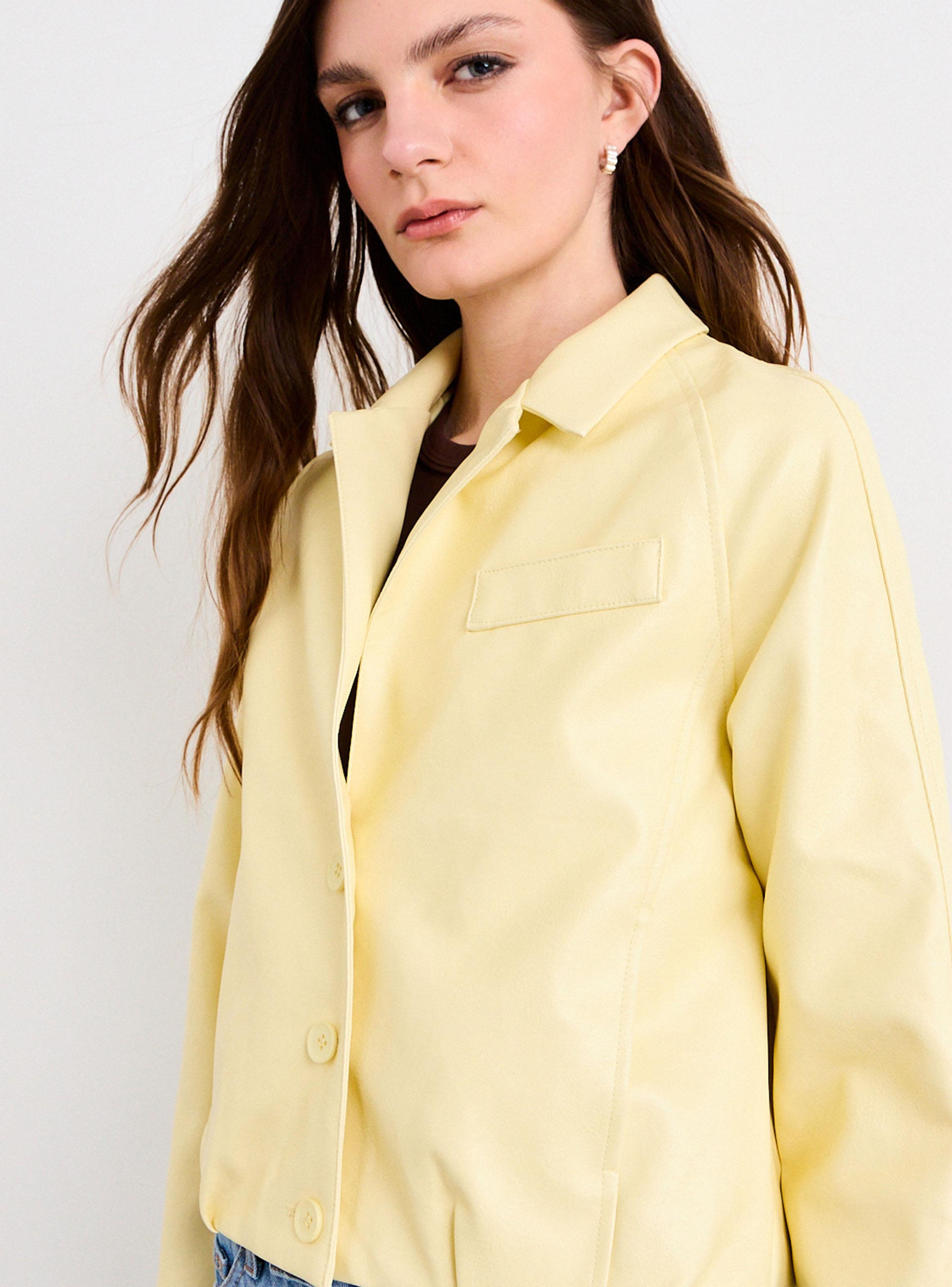 Chaqueta Lisa 3 Botones Regular-3