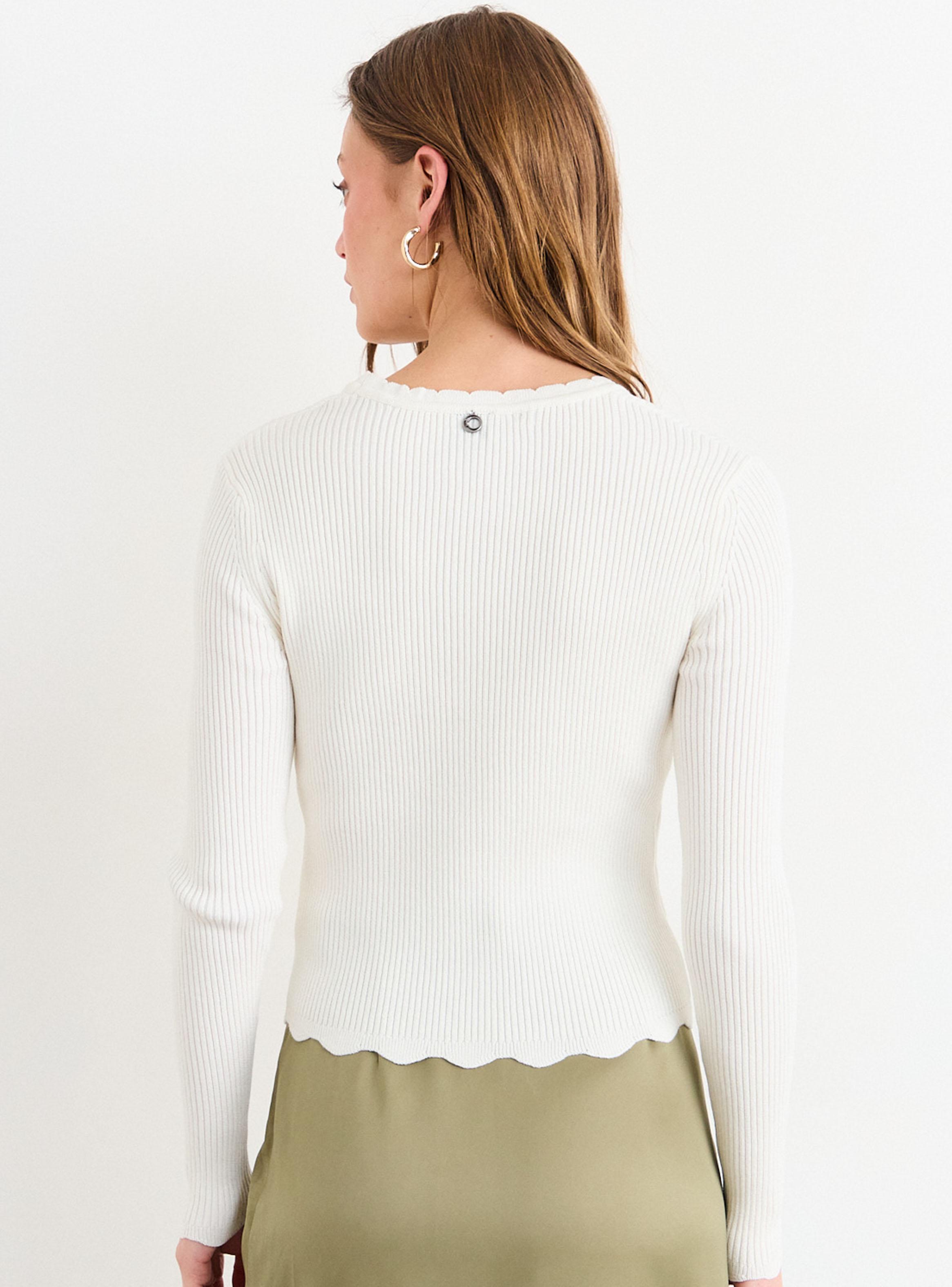 Sweater Liso Bordes Regular-1