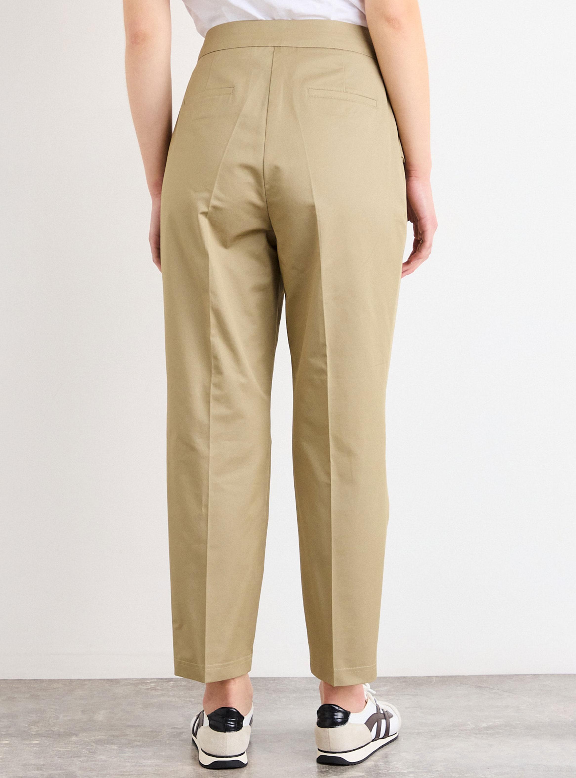 Pantalón Liso Straight Fit con Cierre-1