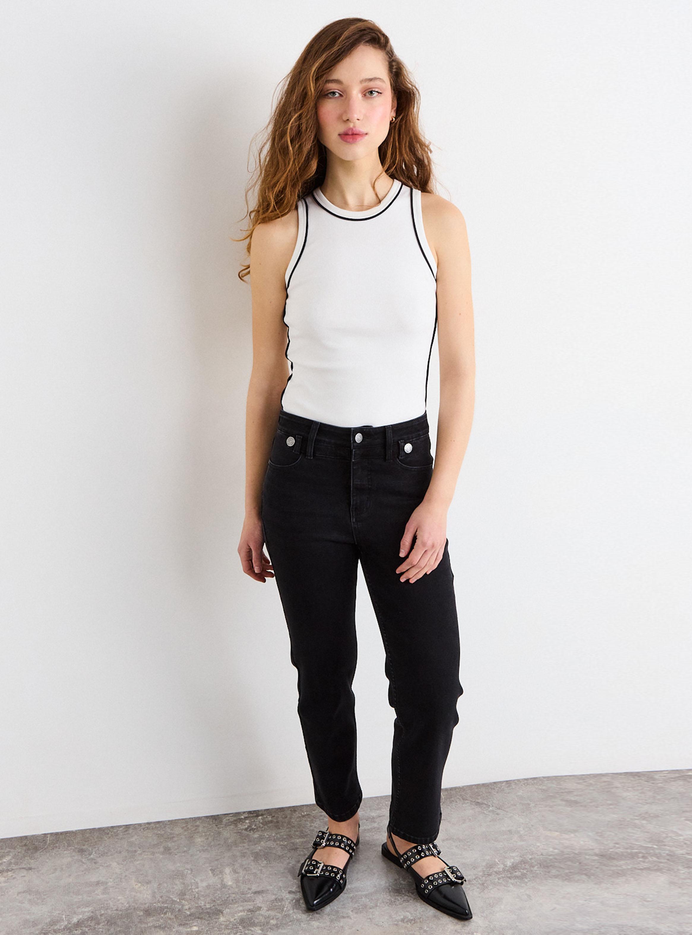 Polera Lisa Borde Color-4