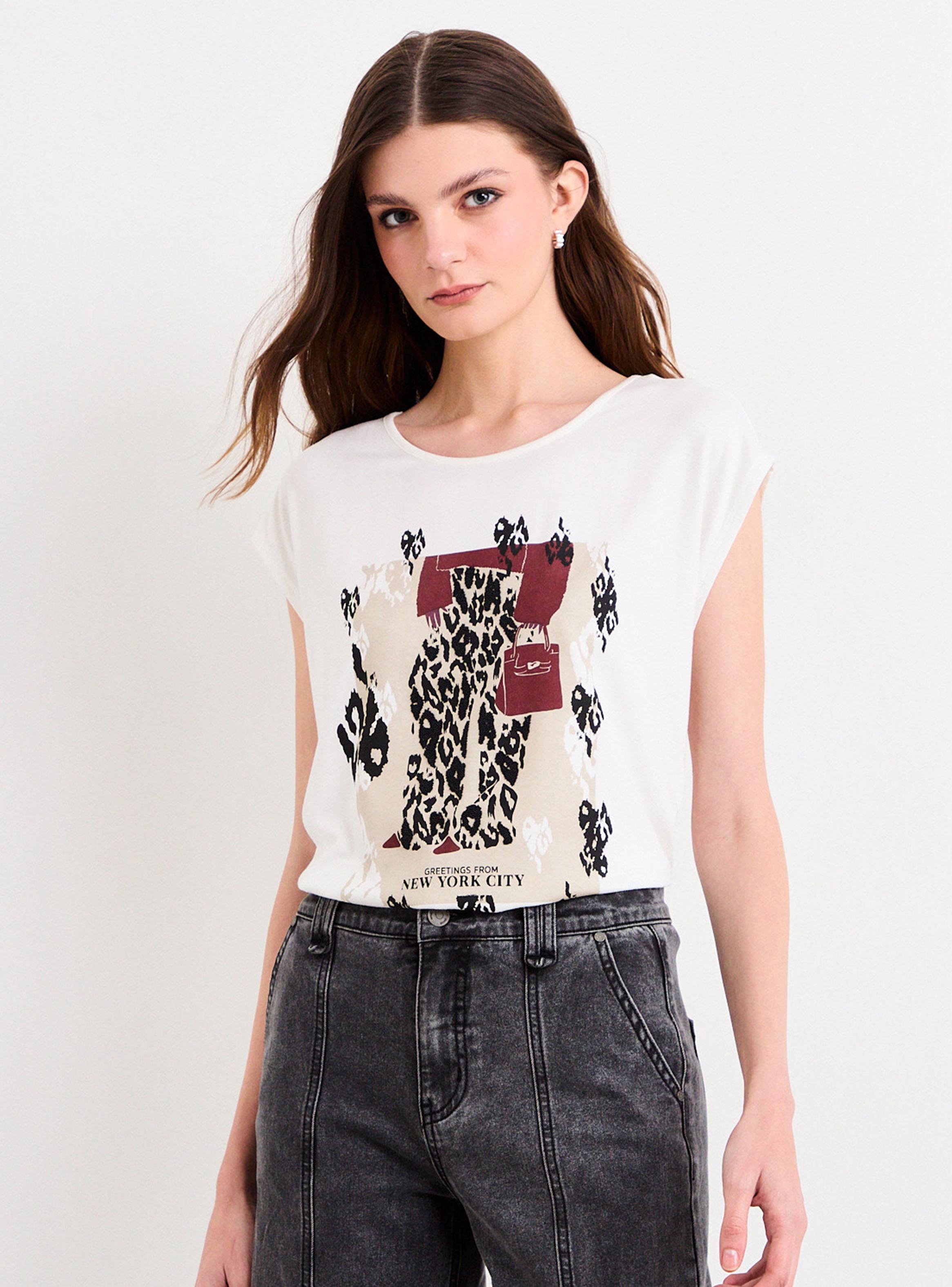 Polera Estampada Print Regular-0