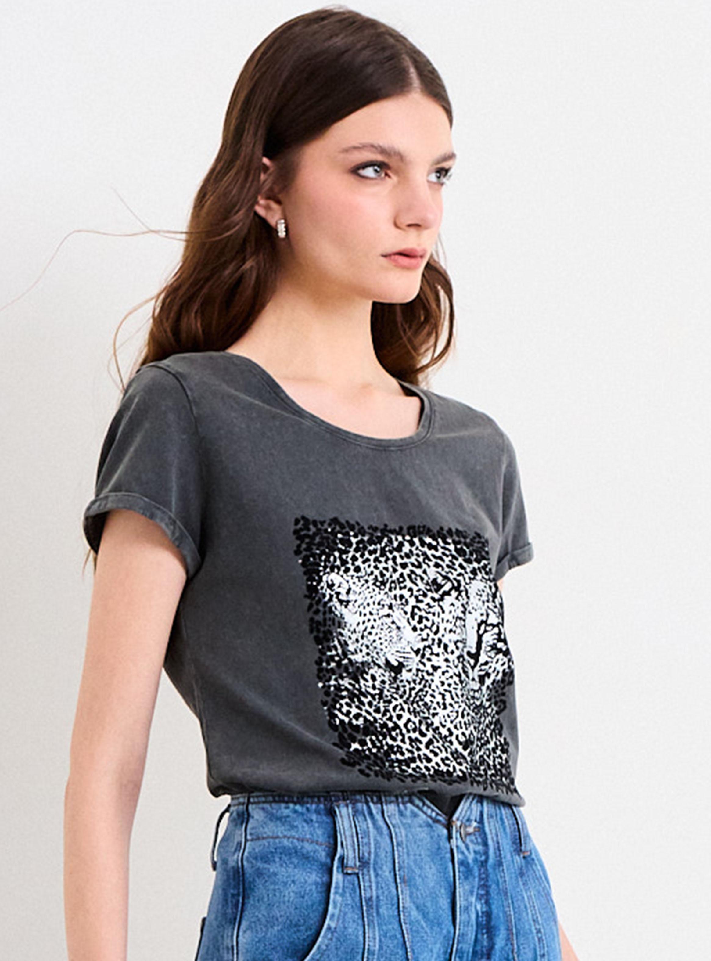 Polera Estampada Print Animal-2