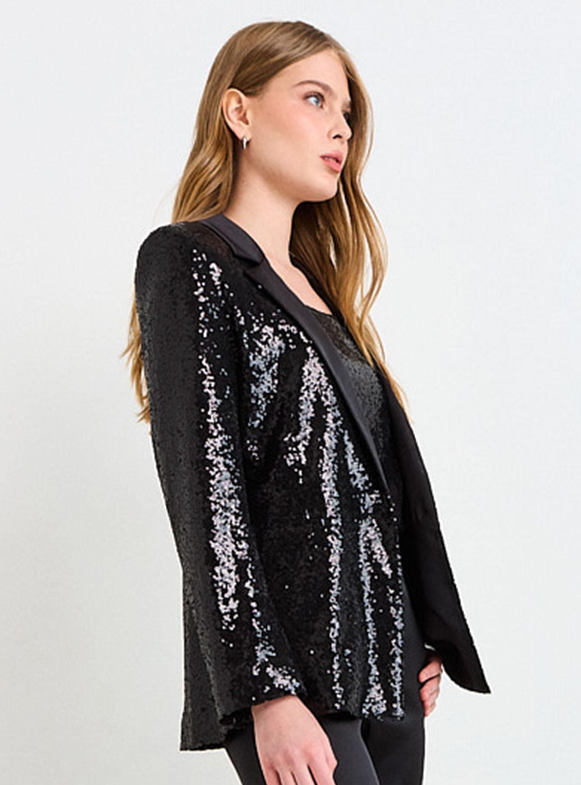 Blazer Liso de Línea Clásica-1