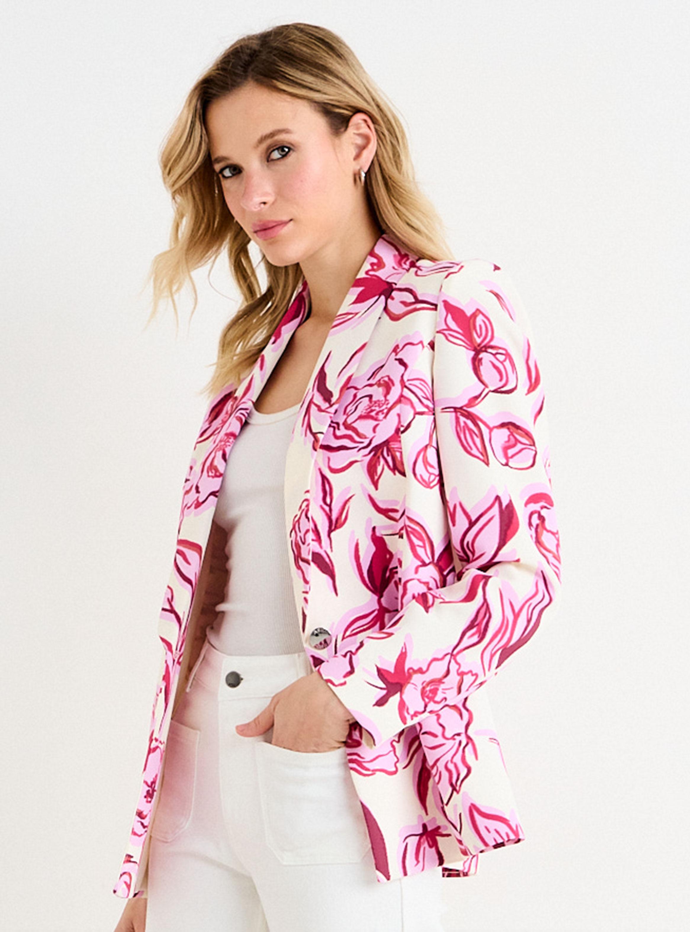 Blazer Liso de Línea Clásica Manga Larga-2