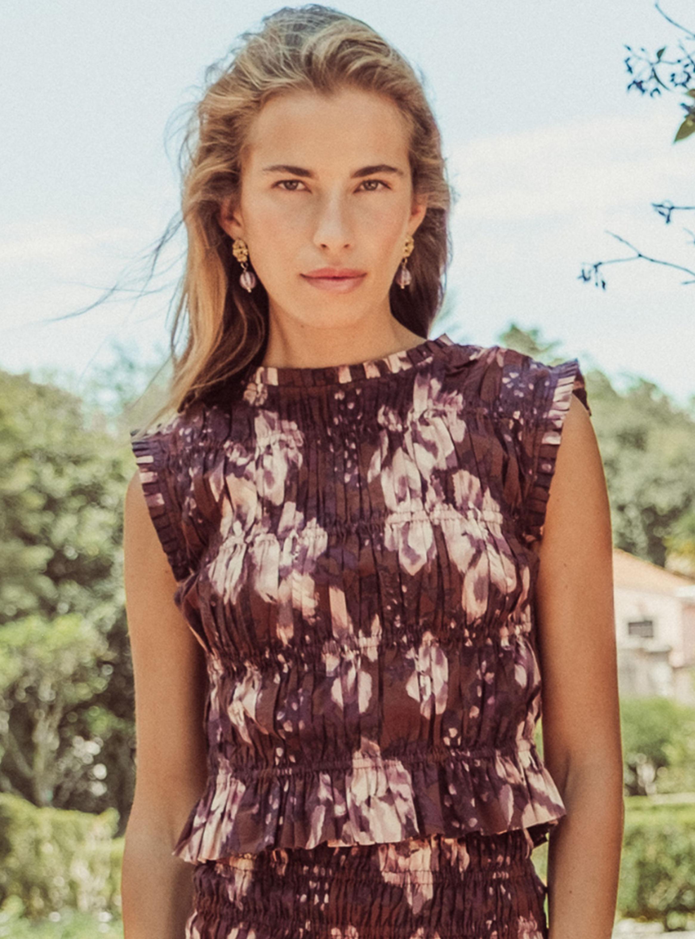 Blusa Malva Floral-0