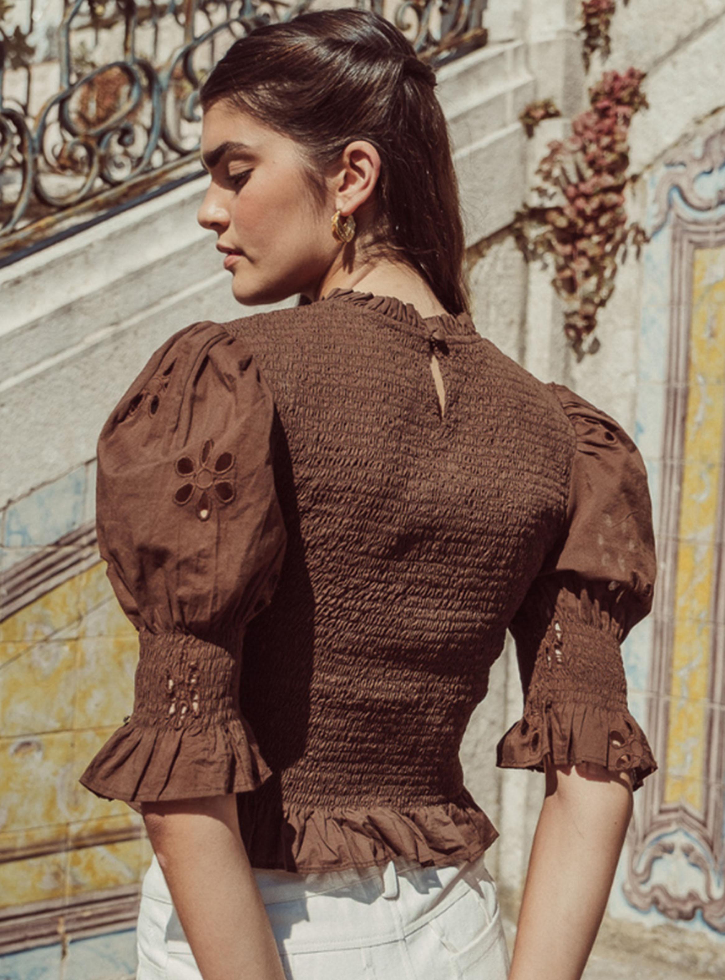 Blusa Safi Chocolate-1