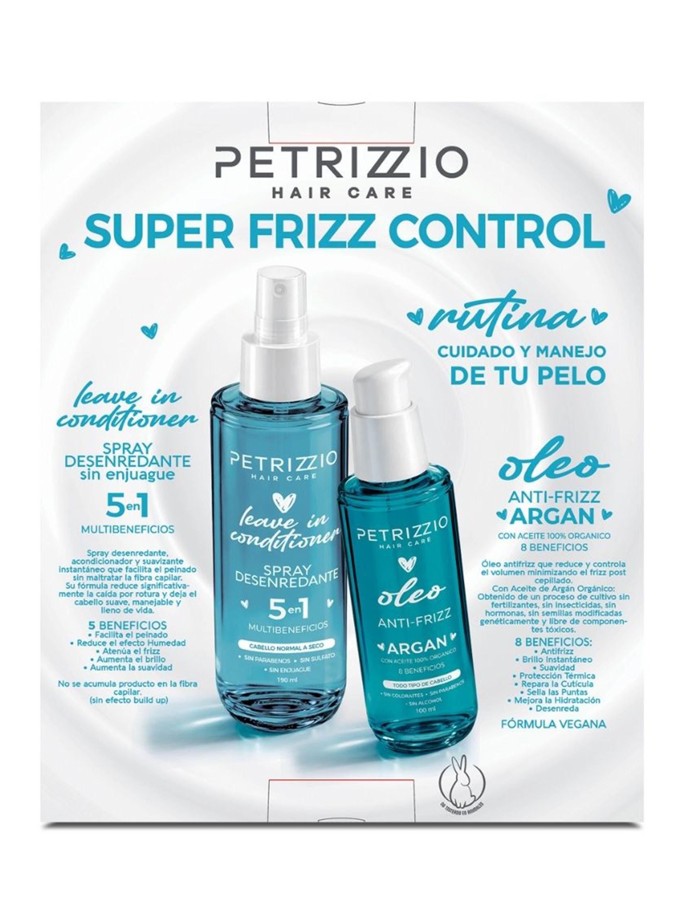 Set Super Frizz Control Spray Desenredante  + Óleo Argán-2