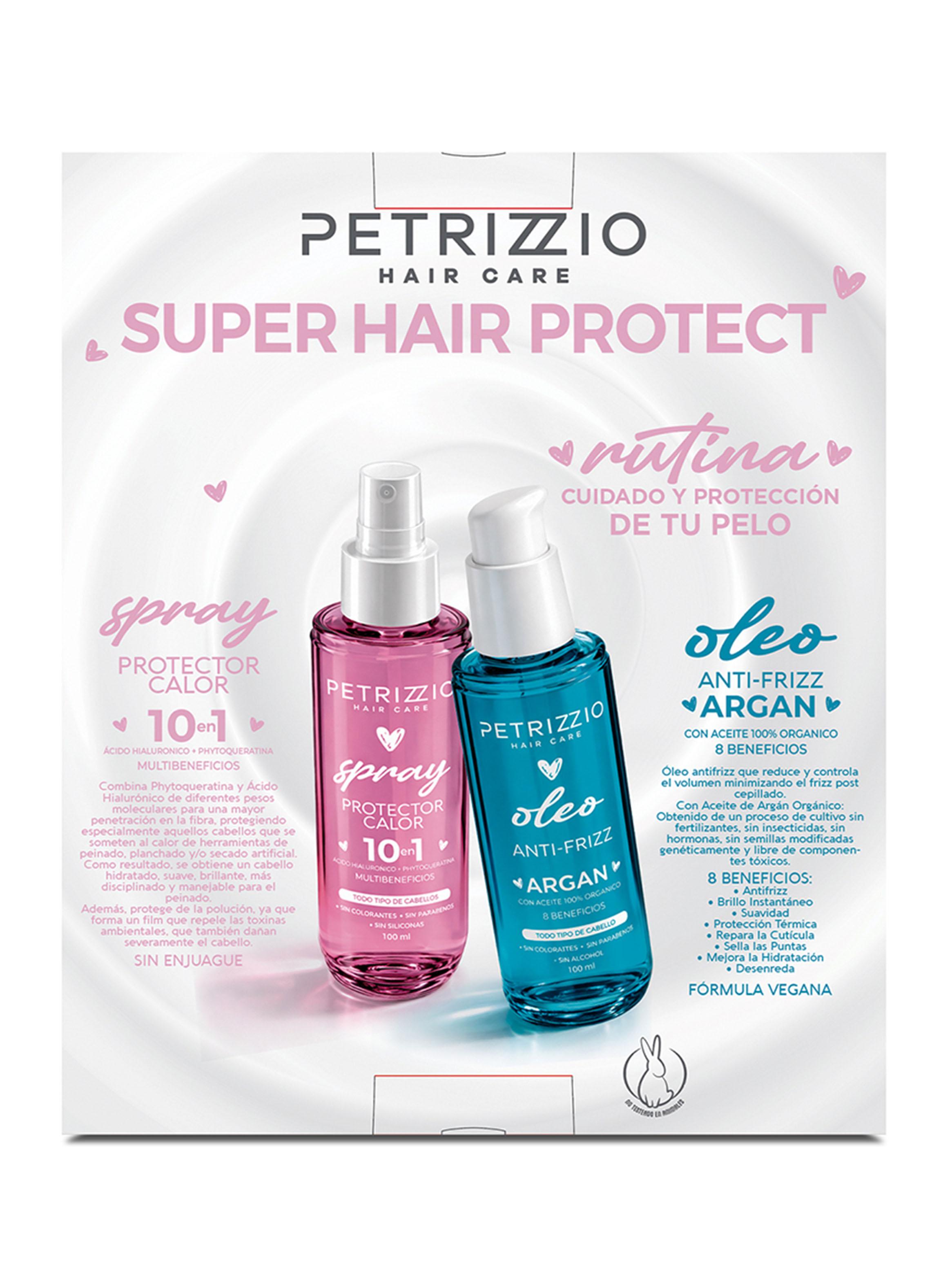 Set Super Hair Protect Óleo Argán + Protector de Calor 10 en 1-2