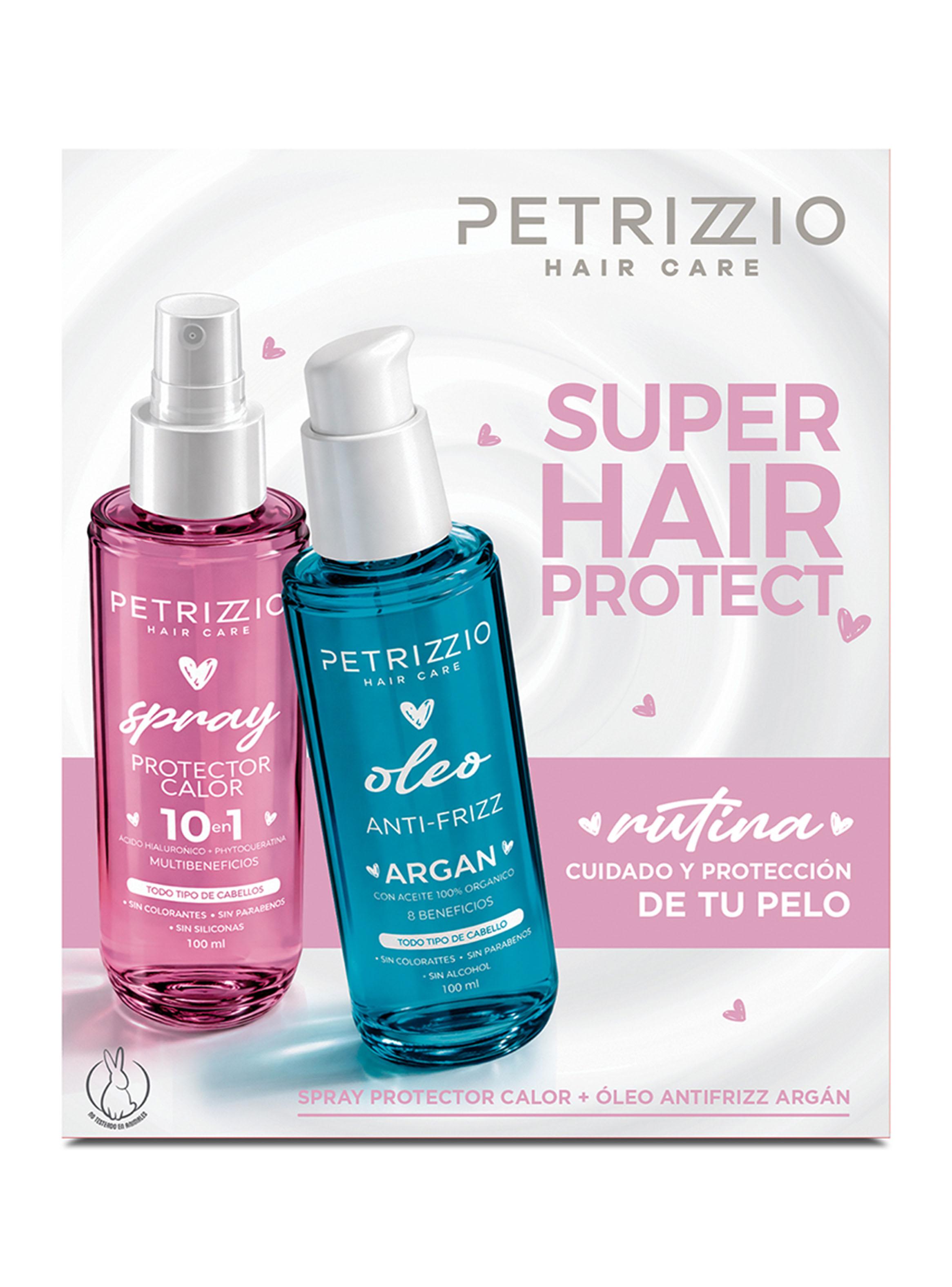 Set Super Hair Protect Óleo Argán + Protector de Calor 10 en 1-0