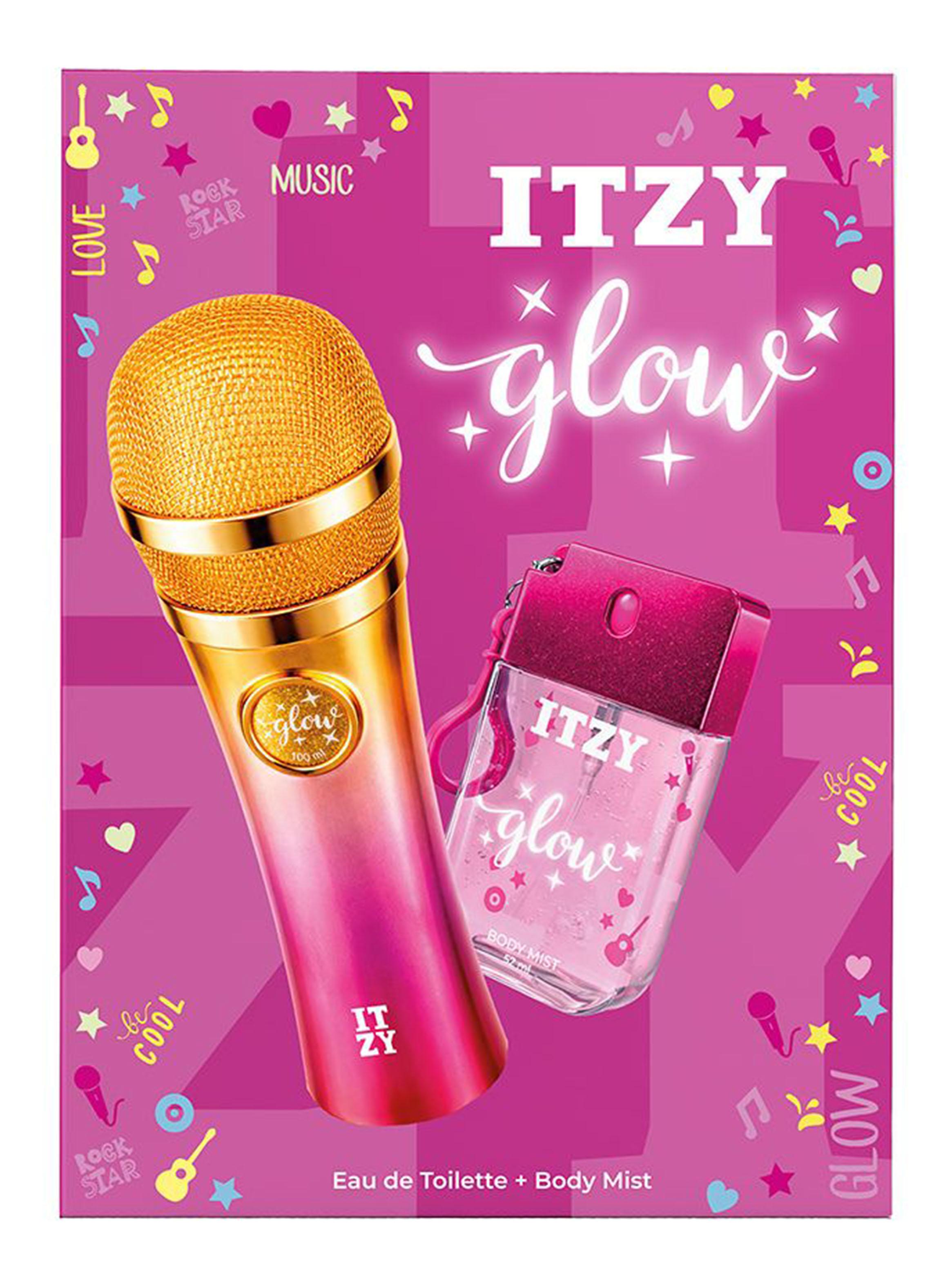 Set Perfume Glow EDT Mujer 100 ml + Body Mist 52 ml-0