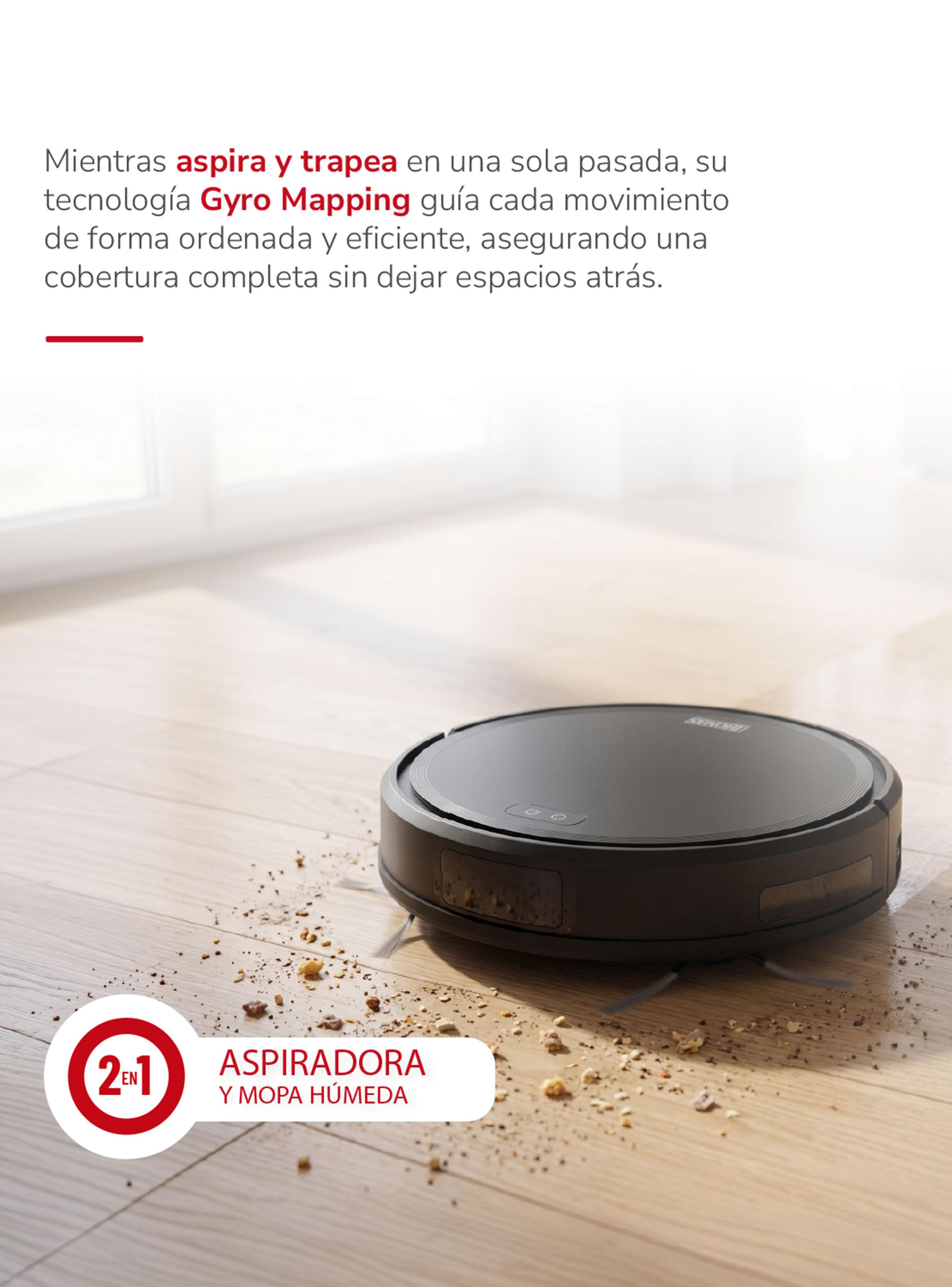 Aspiradora Robot Gyrorobot Pro 2 en 1 TH-AR1070G-5