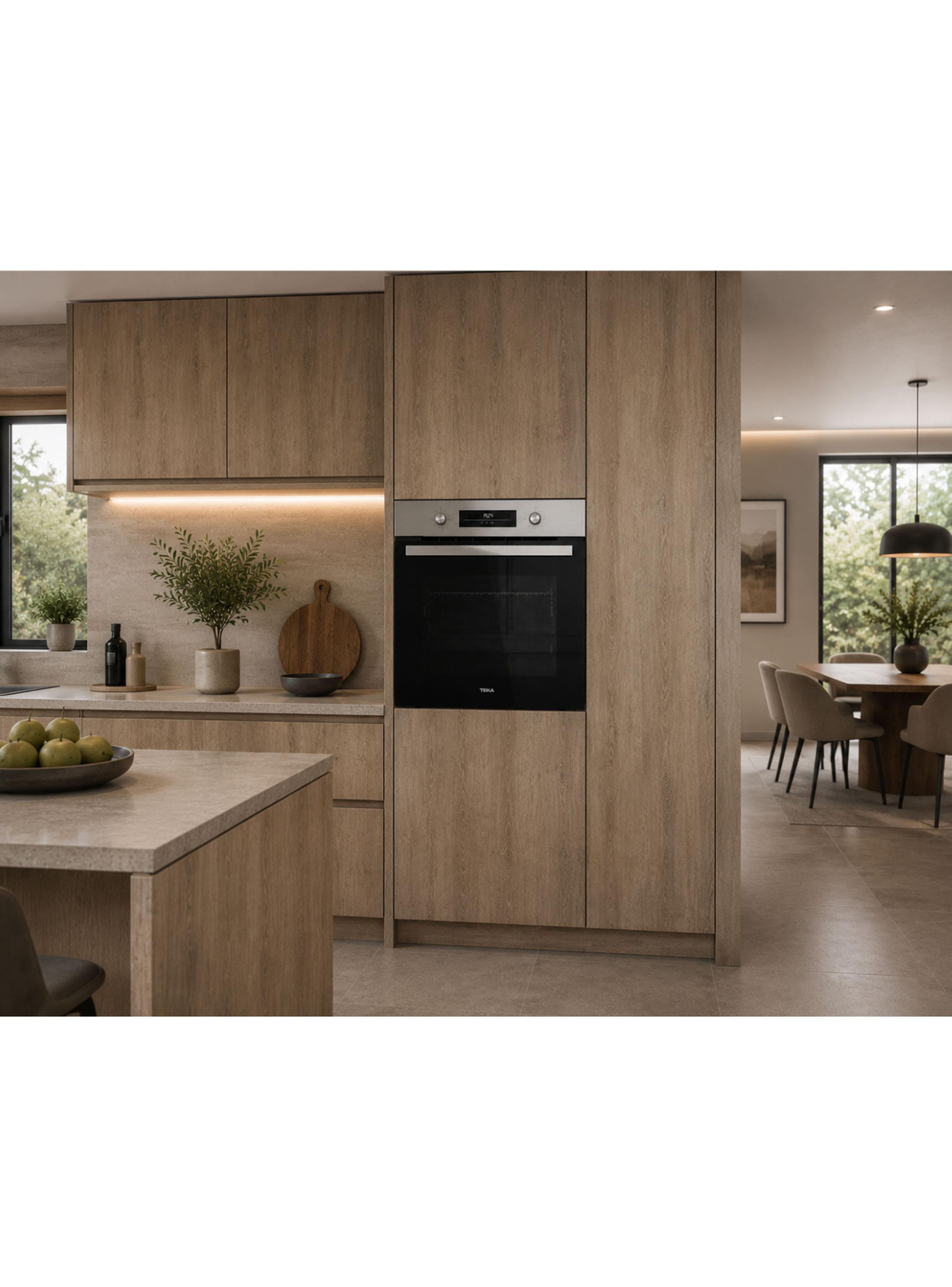 Horno Empotrable con Convector 63 Litros HSB 6360 SS-7