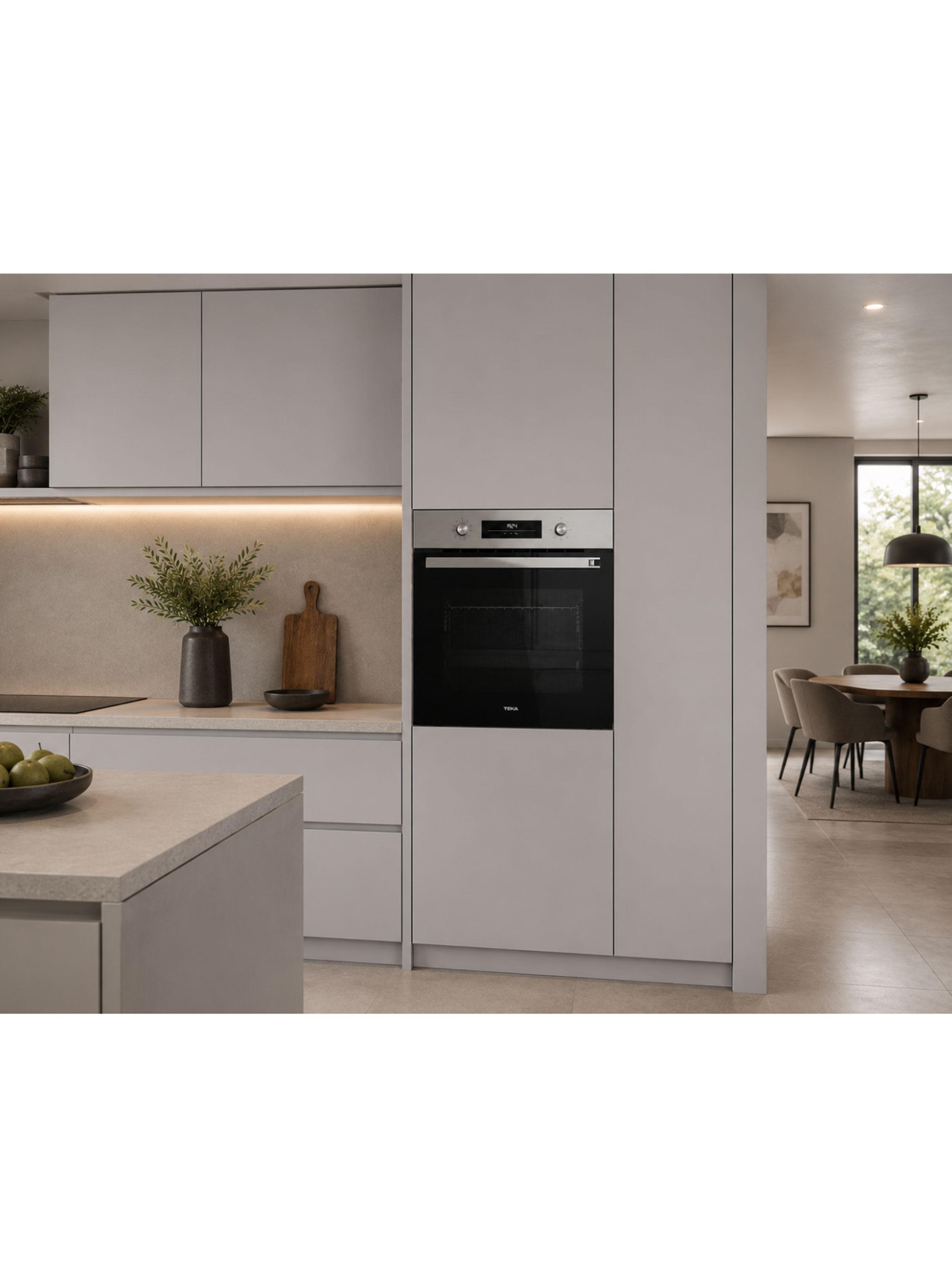 Horno Empotrable con Convector 63 Litros HSB 6360 SS-6