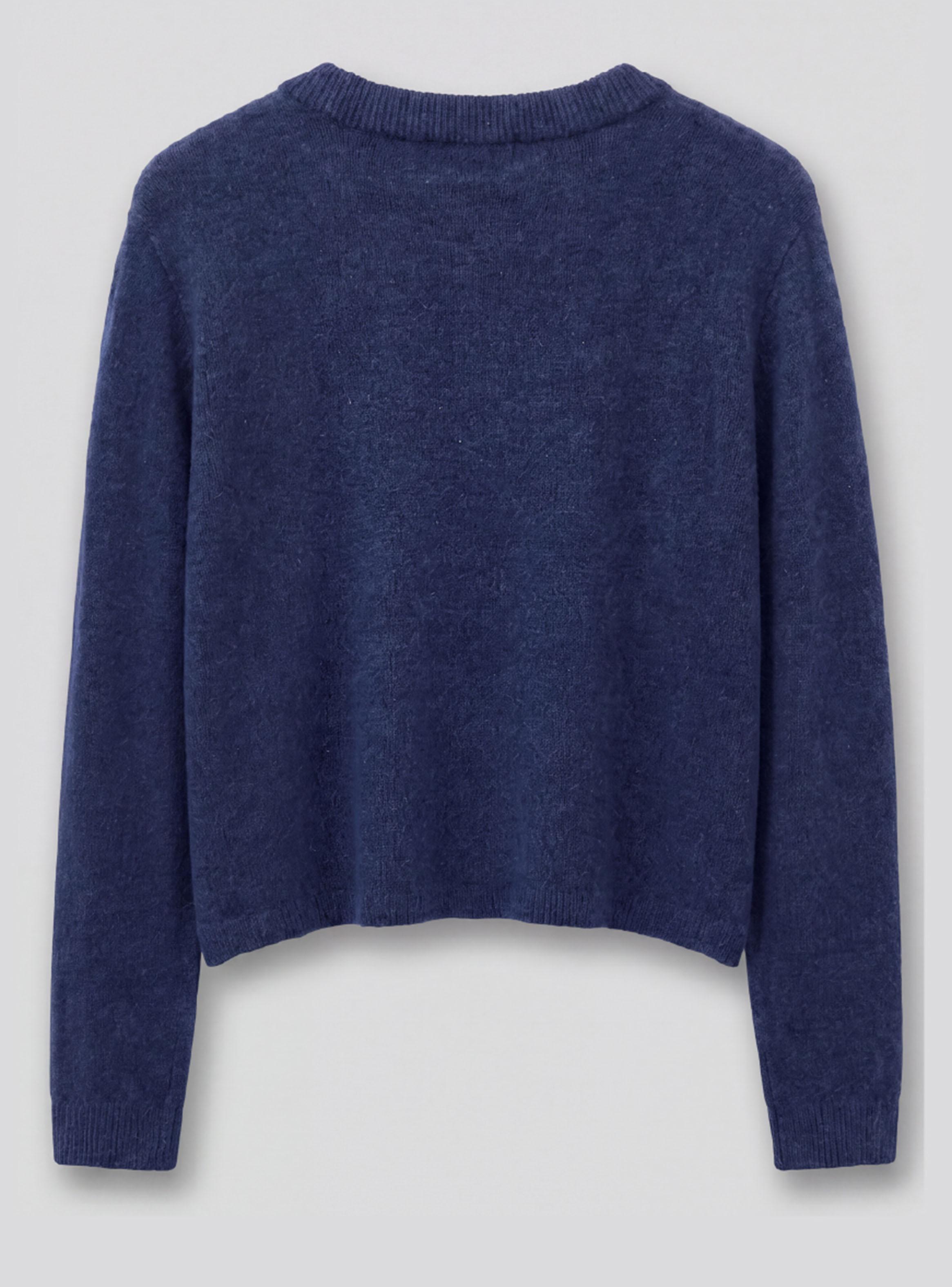 Cárdigan Botones Navy-1